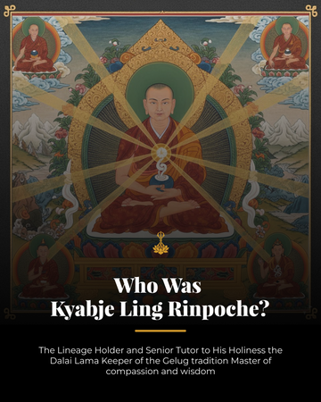 When a Master Passes: Understanding Kyabje Ling Rinpoche’s Parinirvana and Dharma Festivals