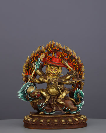 Pehar Gyalpo Statue | Guardian Deity of Tibetan Buddhism