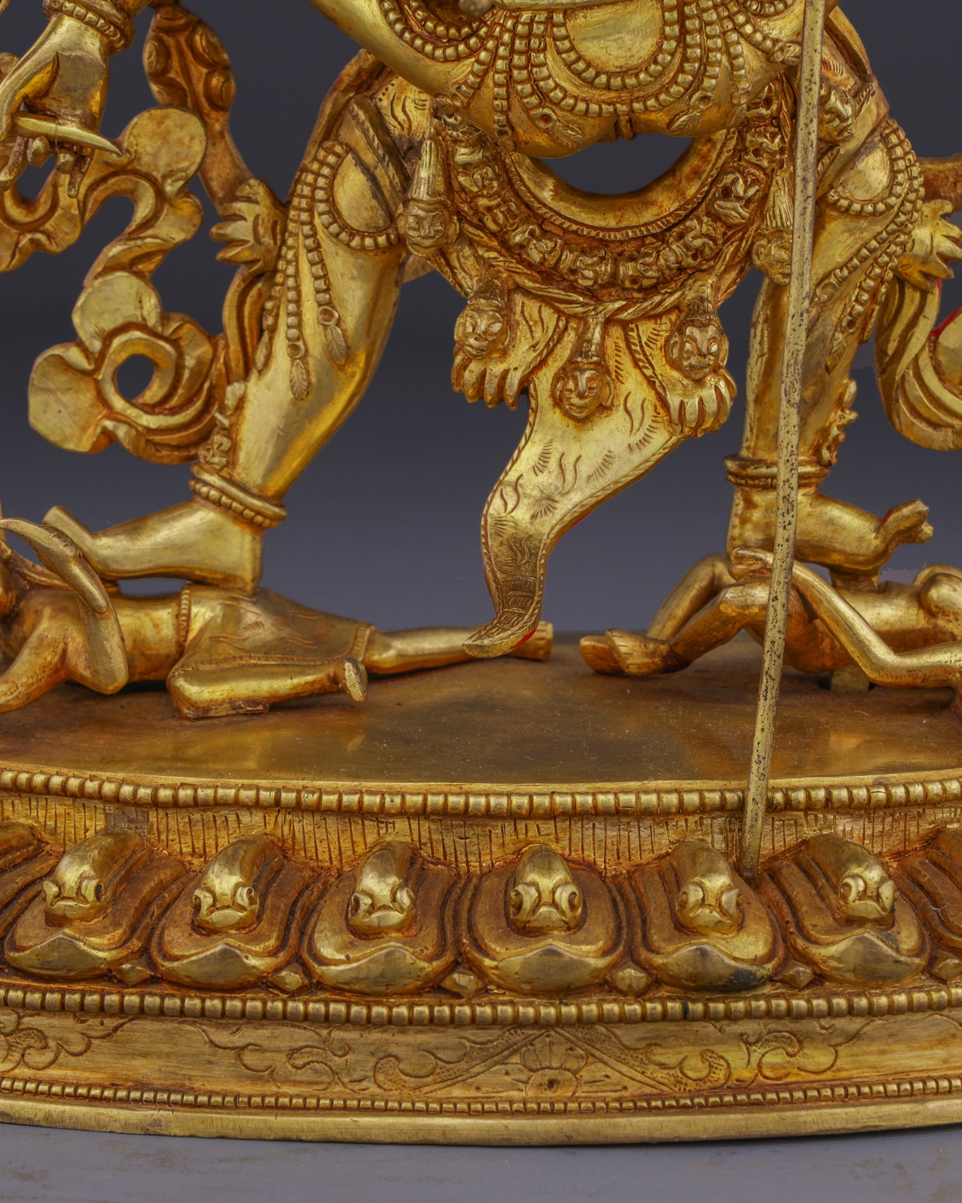 The Divine Embrace | Nepalese Handmade 12-Armed Chakrasamvara Statue - Authentic Handcrafted Statue