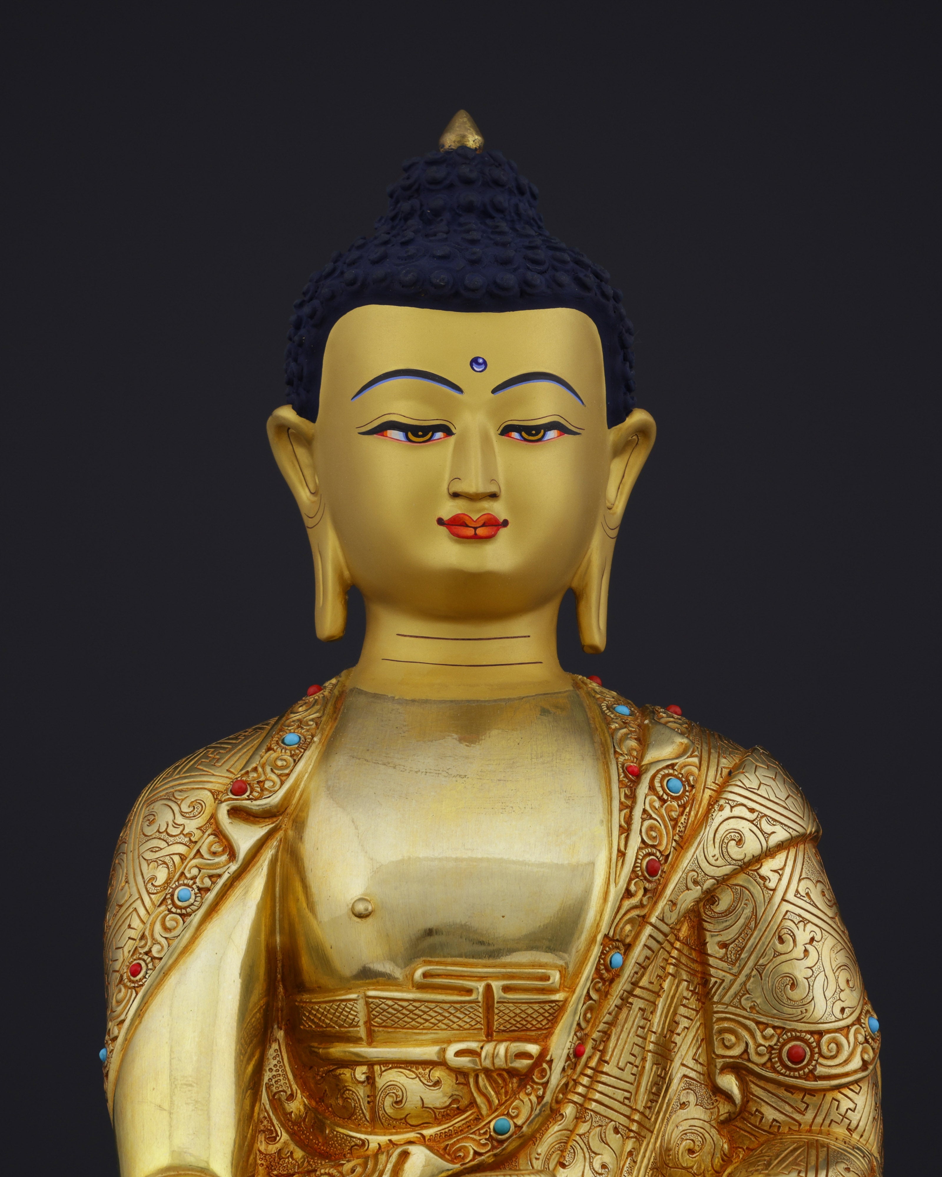 The Enlightened One | Handcrafted Sakyamuni Buddha Statue