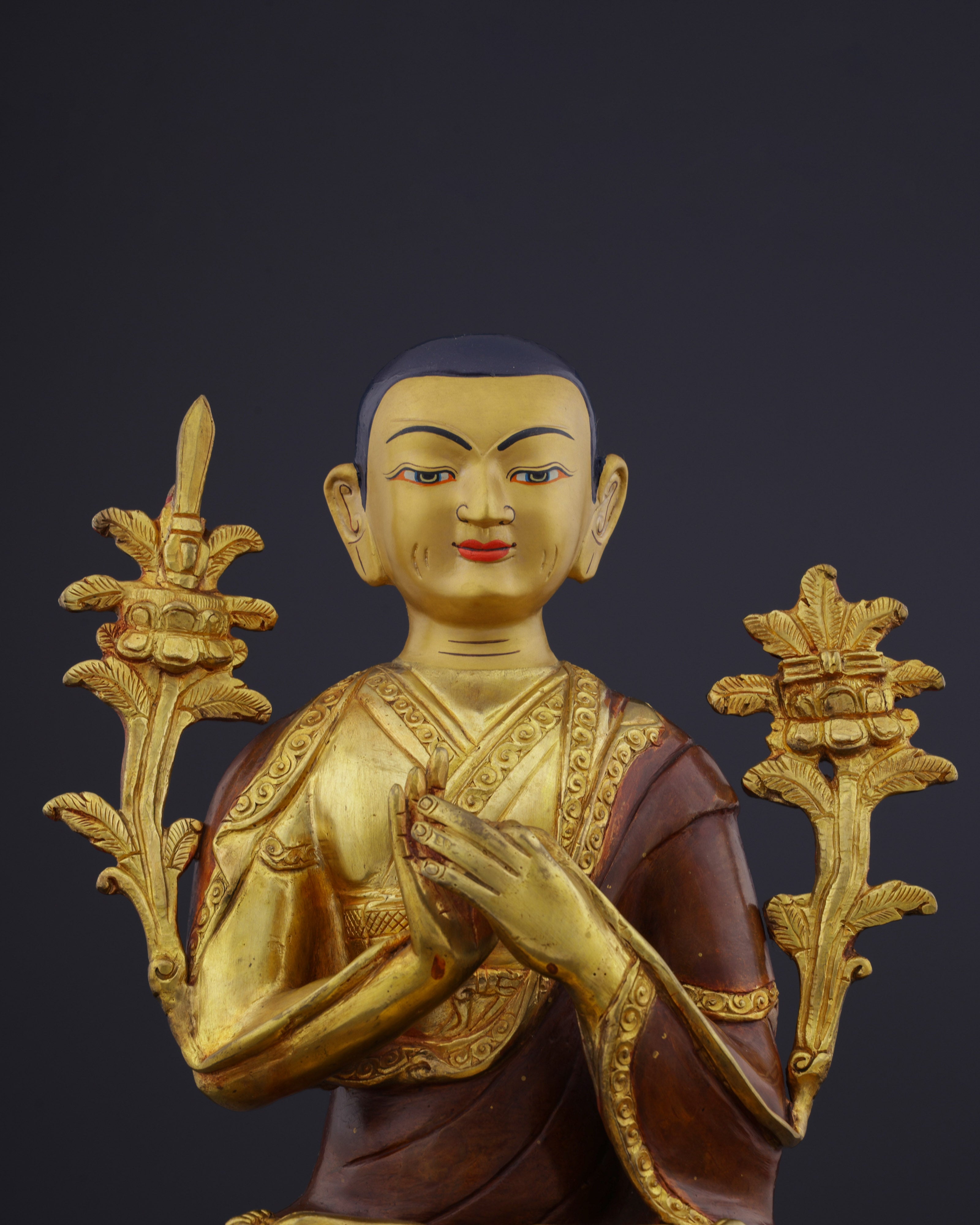 The Great Reformer | Nepalese Handmade Tsongkhapa Statue Set