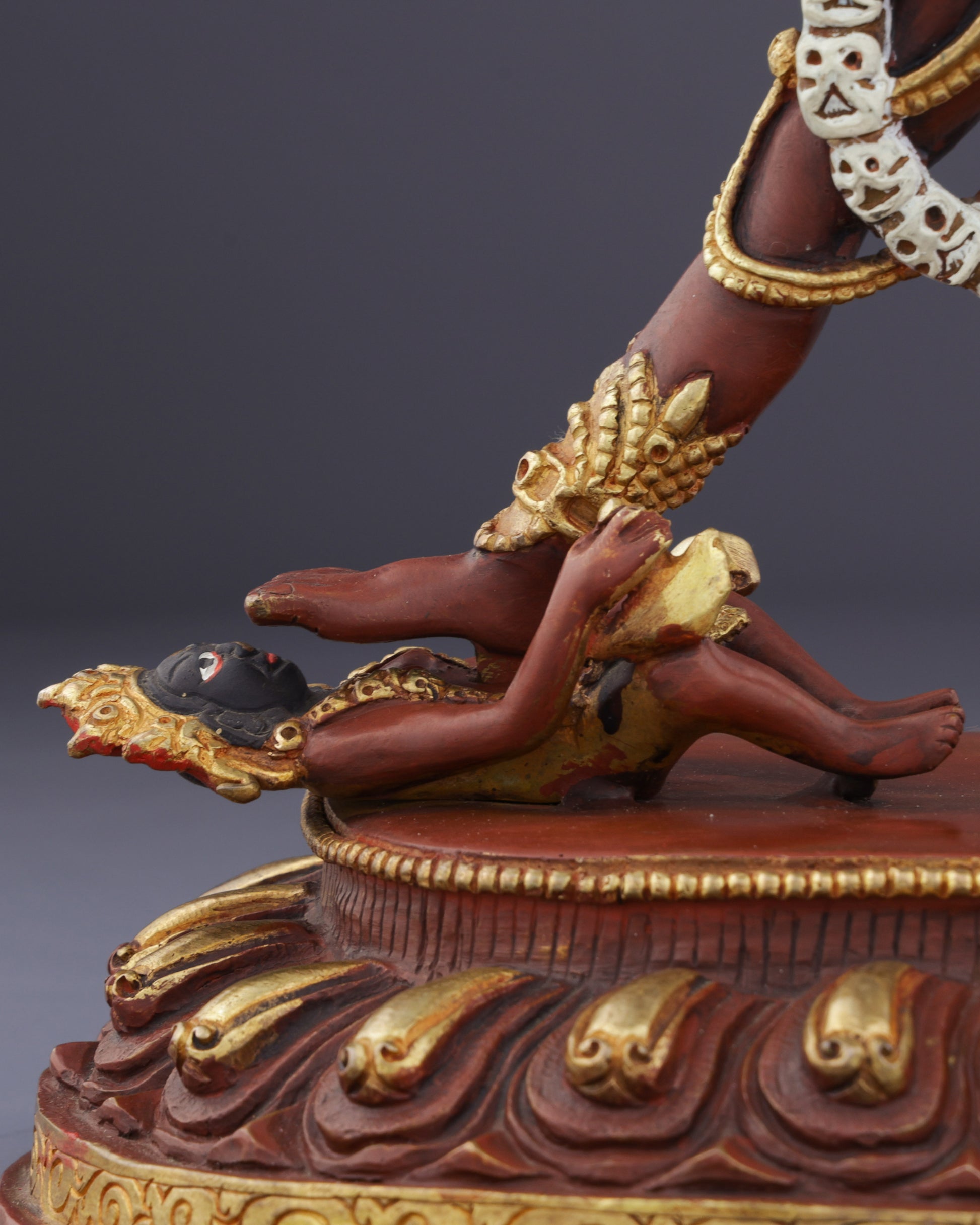 The Fierce Dakini | Nepalese Handmade Vajrayogini Statue - Authentic Handcrafted Statue
