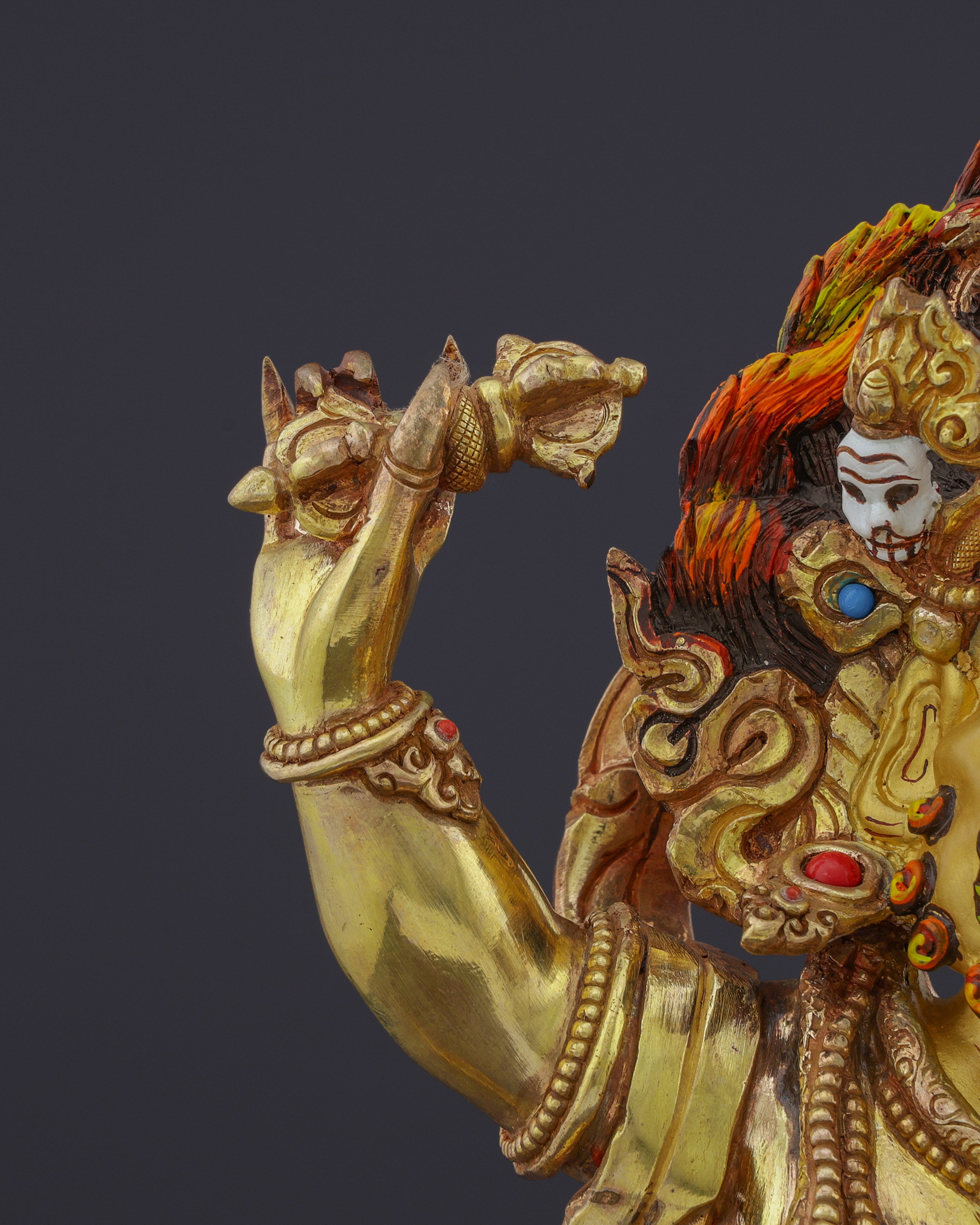 The Divine Protector | Handcrafted Vajrapani Statue