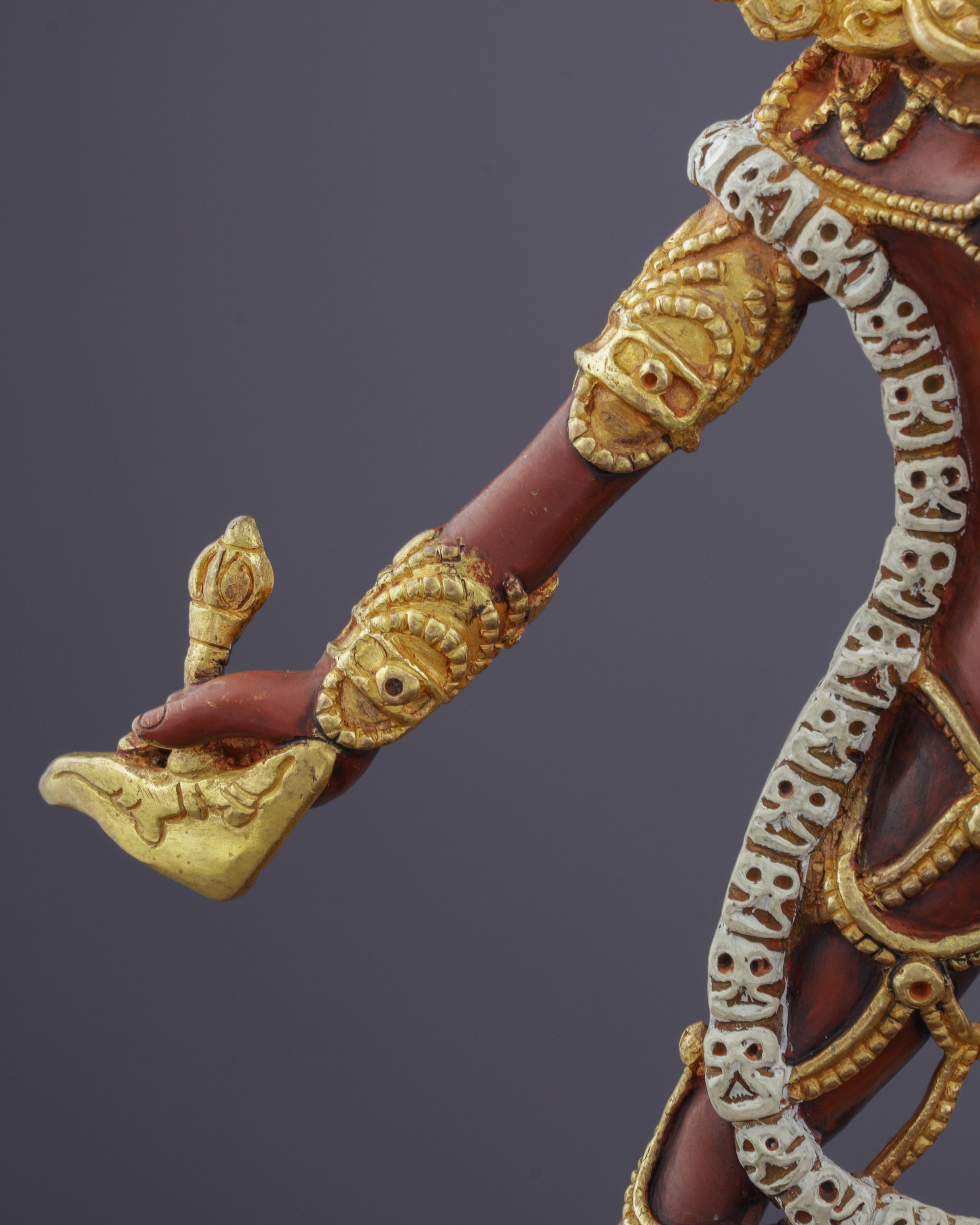 The Fierce Dakini | Nepalese Handmade Vajrayogini Statue