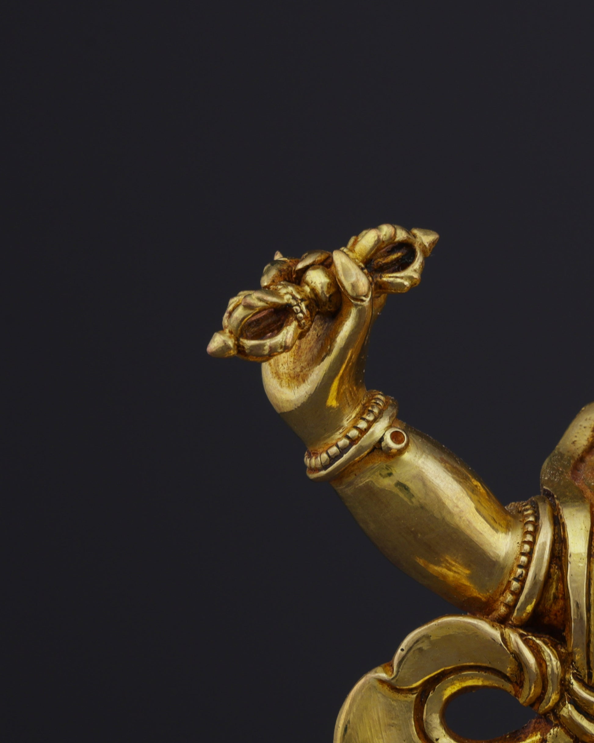 The Divine Guardian | Nepalese Handmade Vajrapani Statue - Authentic Handcrafted Statue