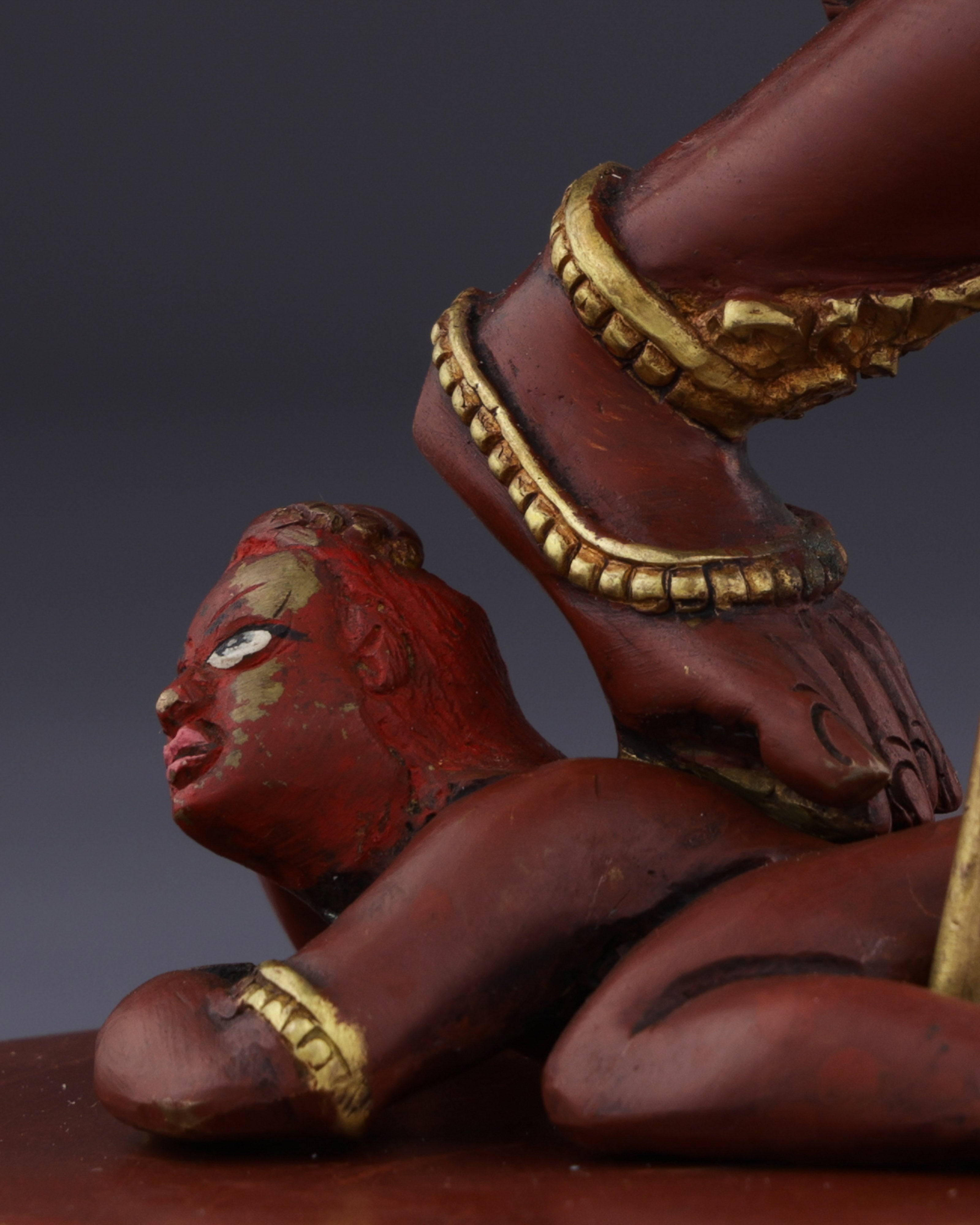 The Sacred Guardian | Nepalese Handmade Simhamukha Statue