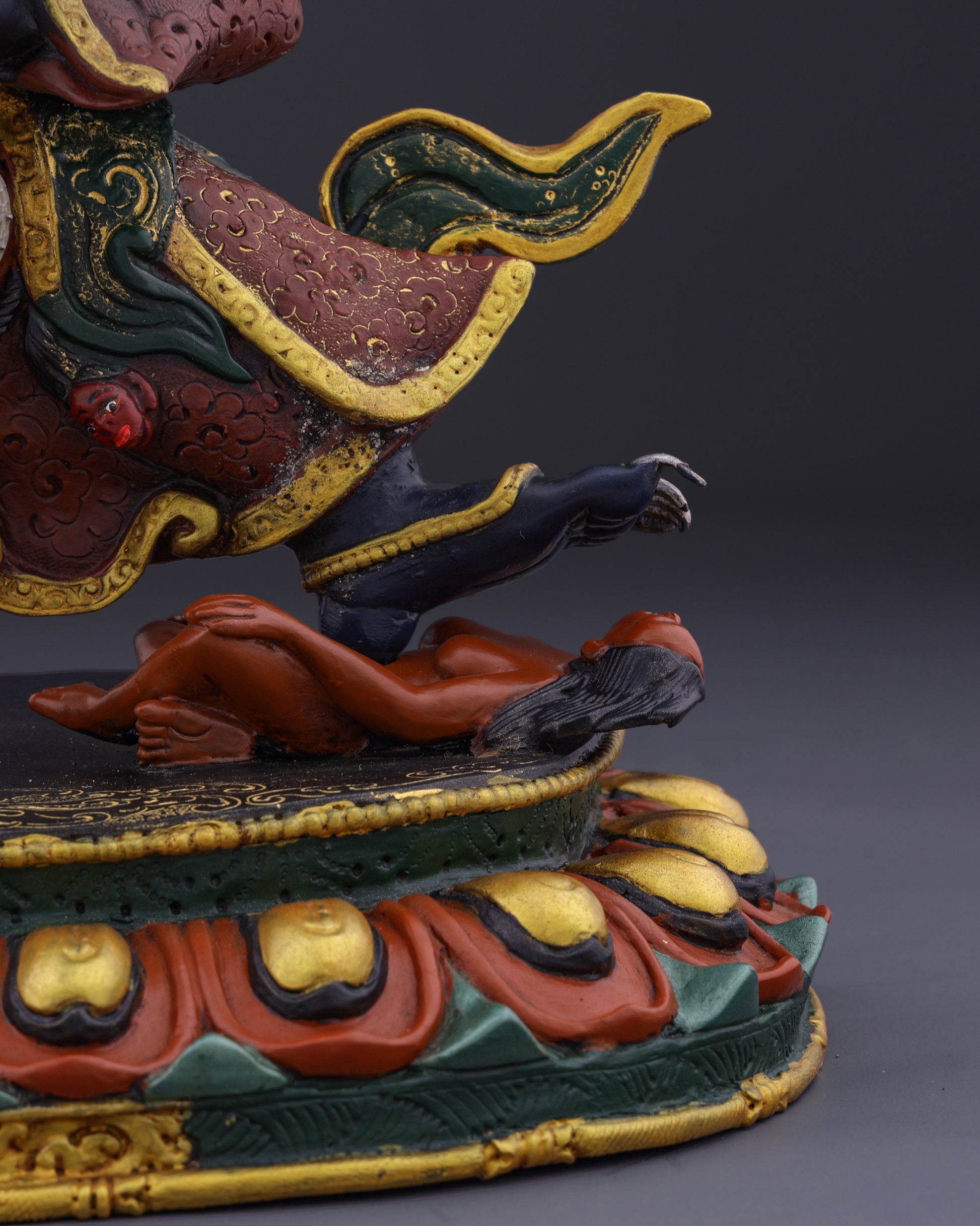 The Guardian of Sacred Transformation | Kajupa Mahakala - Authentic Handcrafted Statue