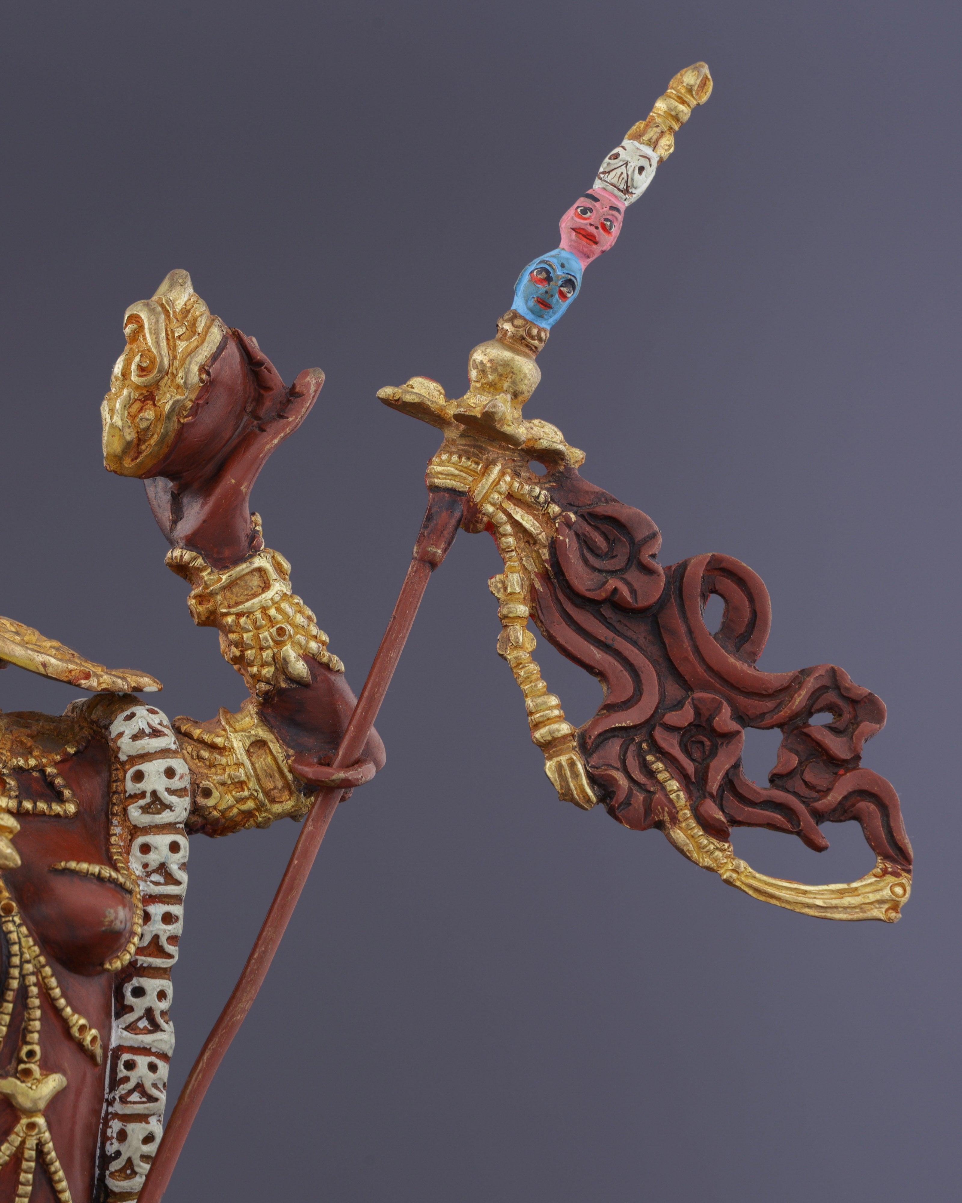 The Fierce Dakini | Nepalese Handmade Vajrayogini Statue