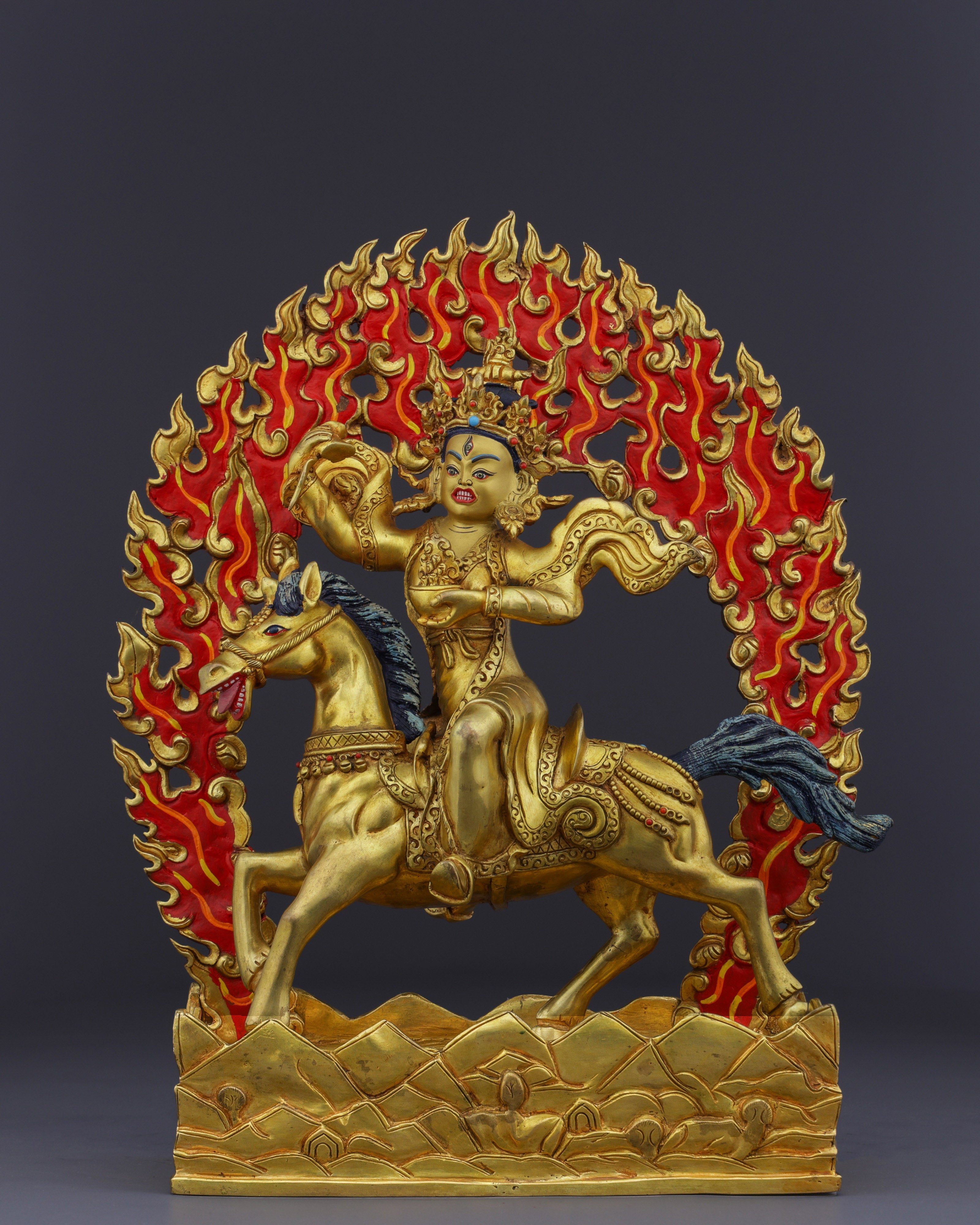 The Divine Protector | Handcrafted Achi Chokyi Drolma Statue