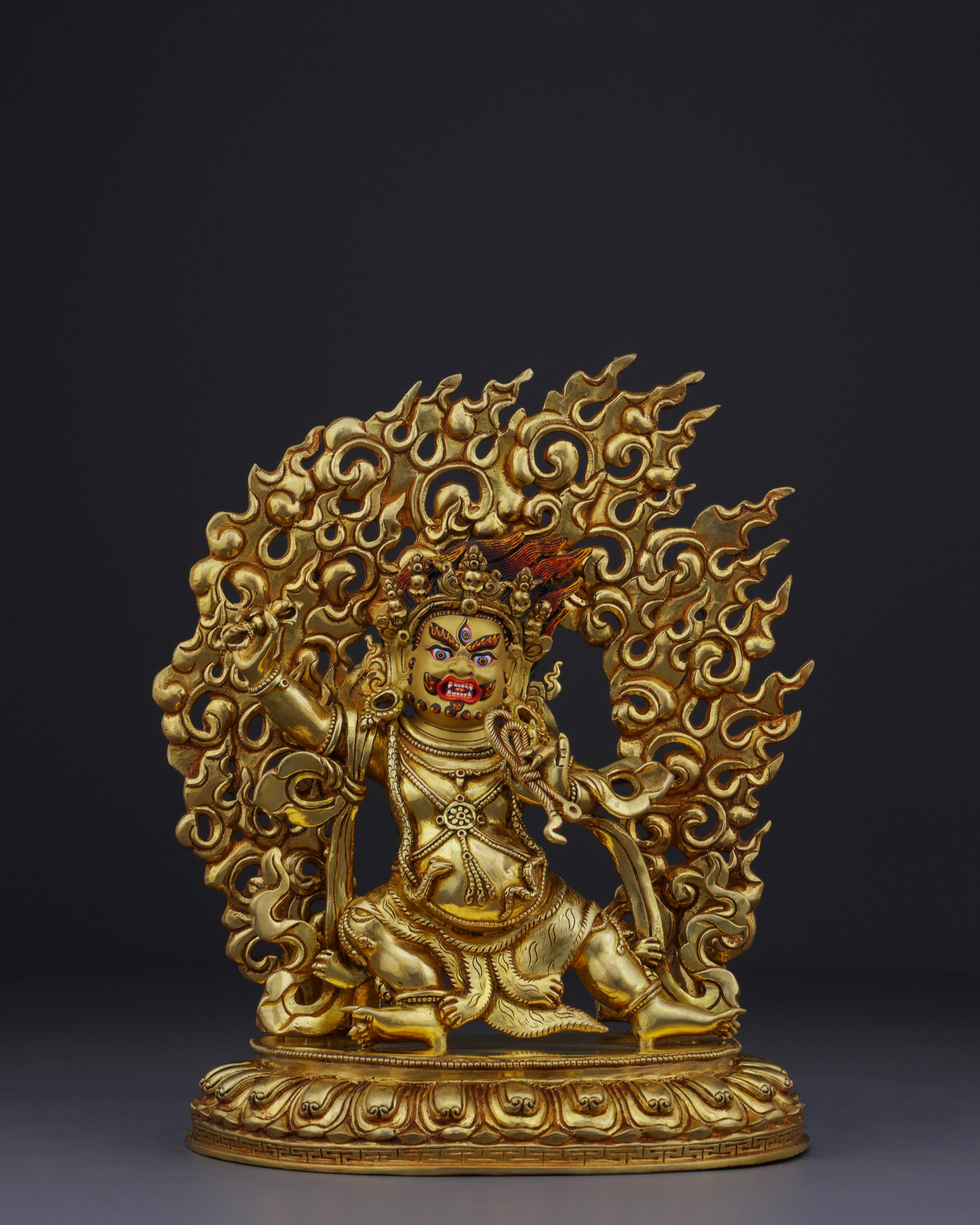 The Divine Guardian | Nepalese Handmade Vajrapani Statue