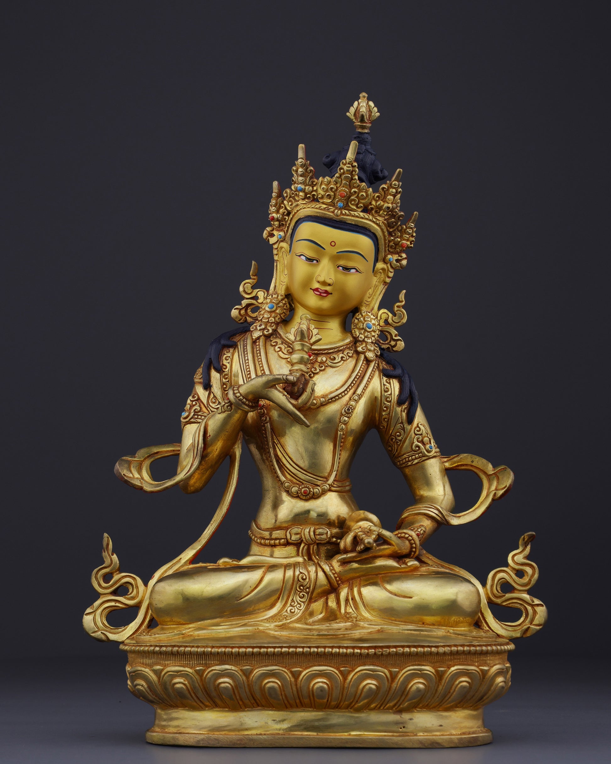 The Diamond Being | Handcrafted Vajrasattva - Authentic Handcrafted Statue