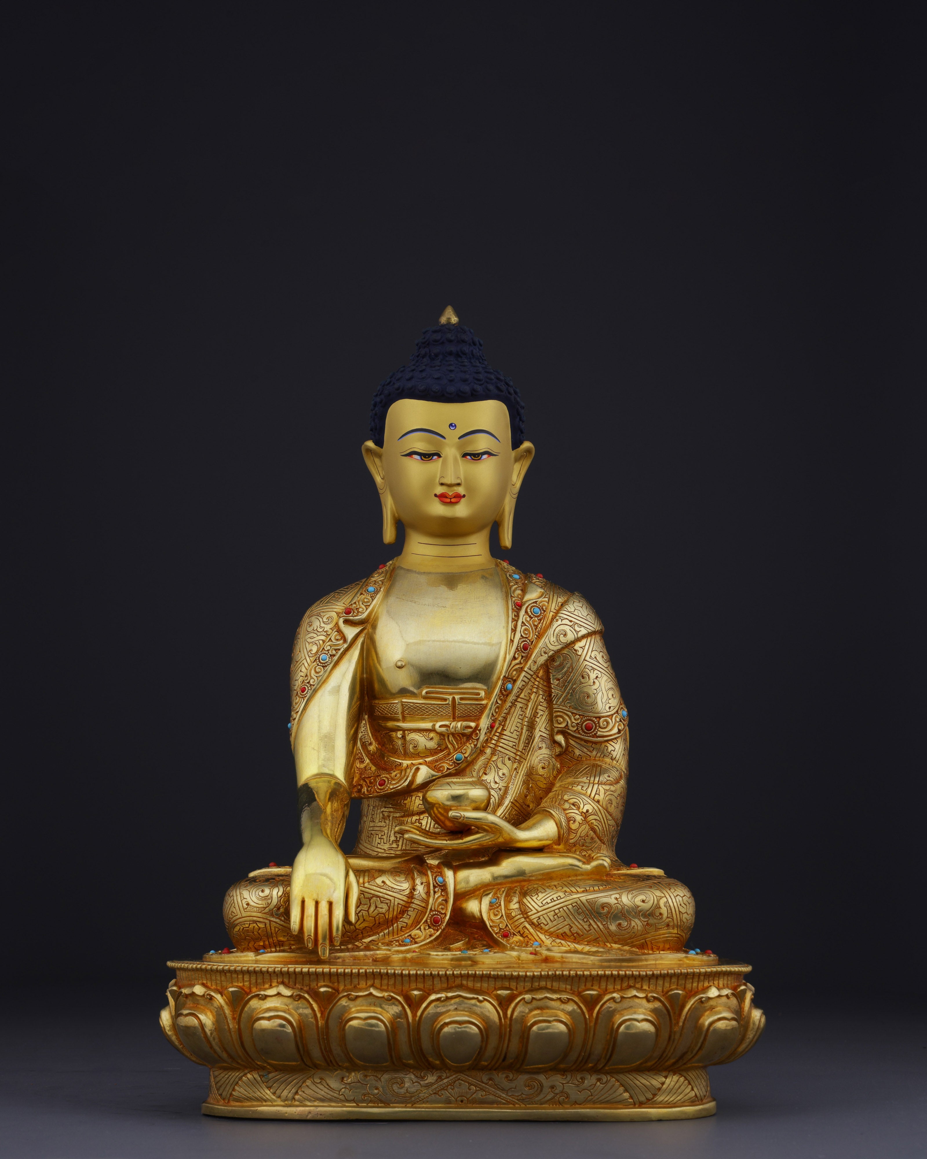 The Enlightened One | Handcrafted Sakyamuni Buddha Statue