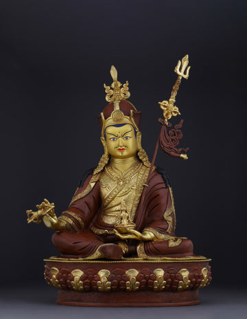 The Second Buddha | Nepalese Handmade Guru Rinpoche Statue