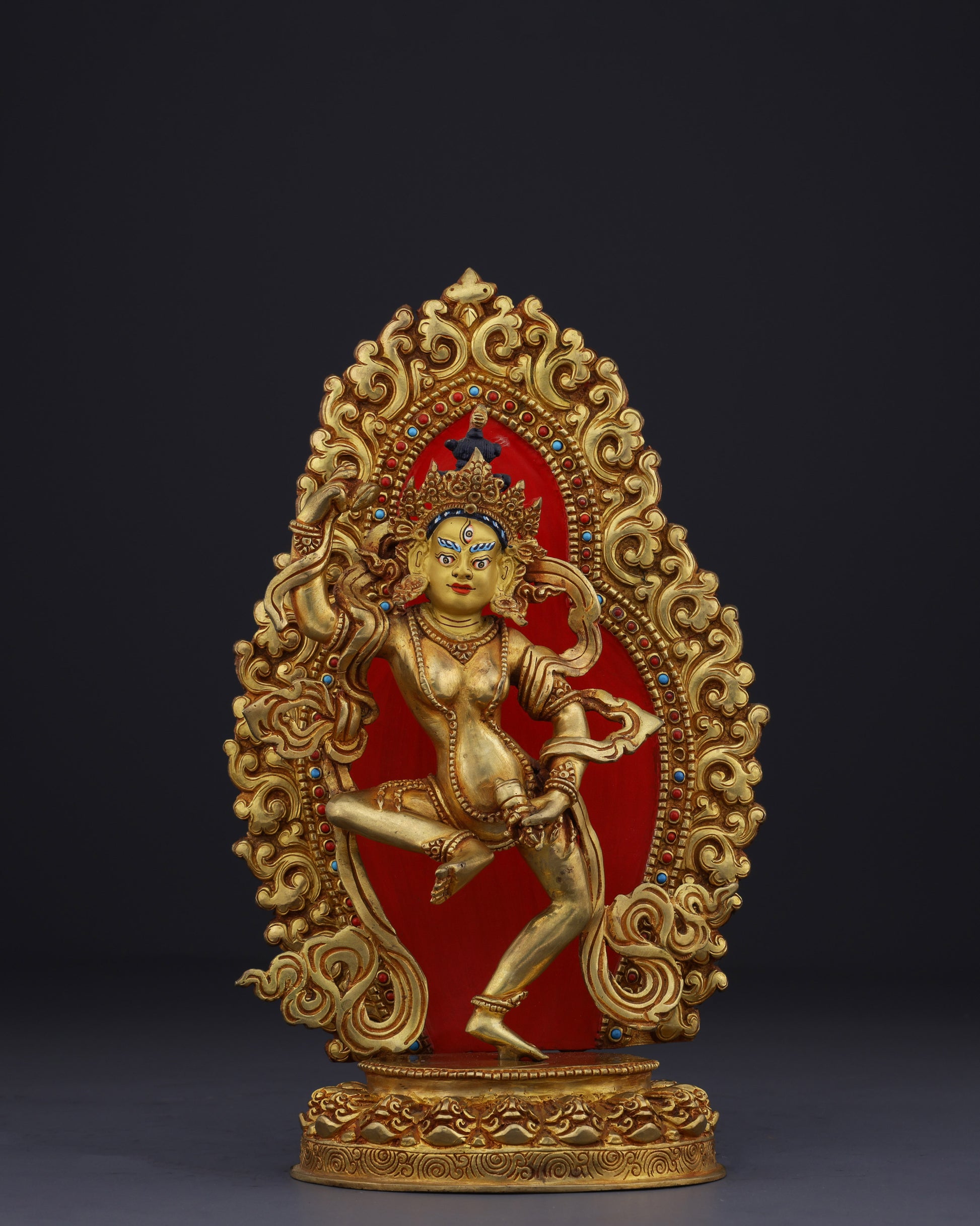 The Dakini of Liberation | Nepalese Handmade Machig Labdron Statue - Authentic Handcrafted Statue