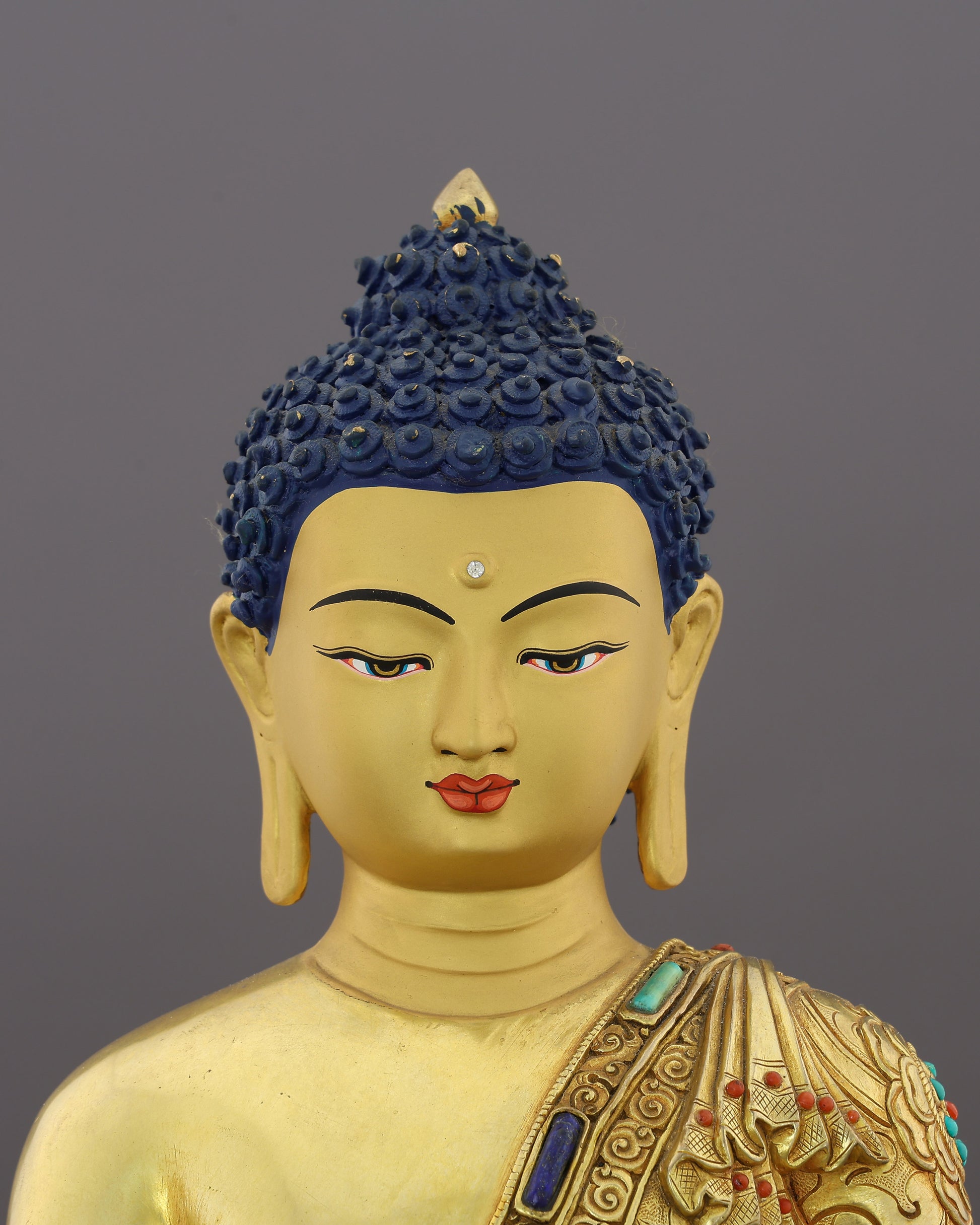 Awakened in Gold | Sakyamuni Buddha Statue That Commands Reverence - Authentic Handcrafted Statue