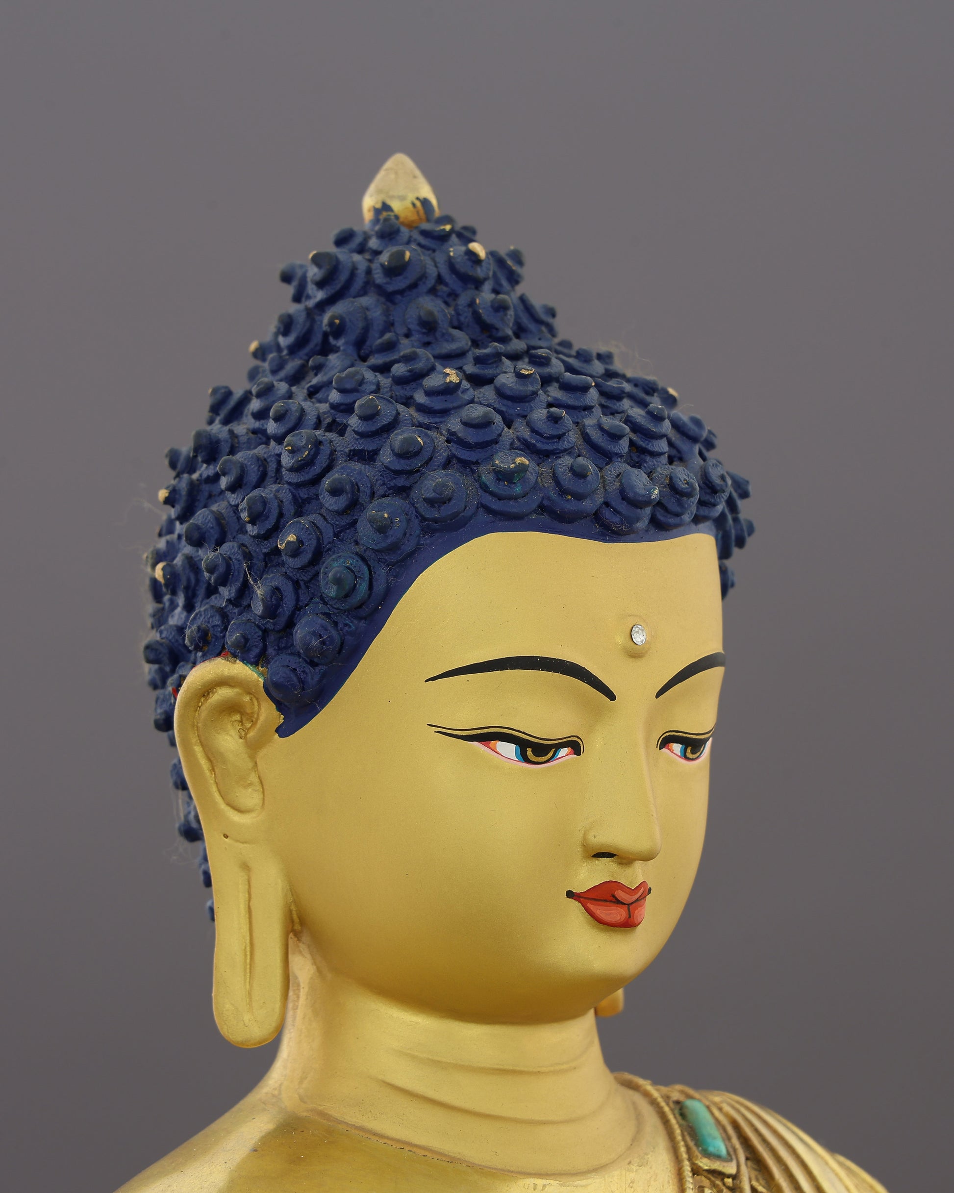 Awakened in Gold | Sakyamuni Buddha Statue That Commands Reverence - Authentic Handcrafted Statue