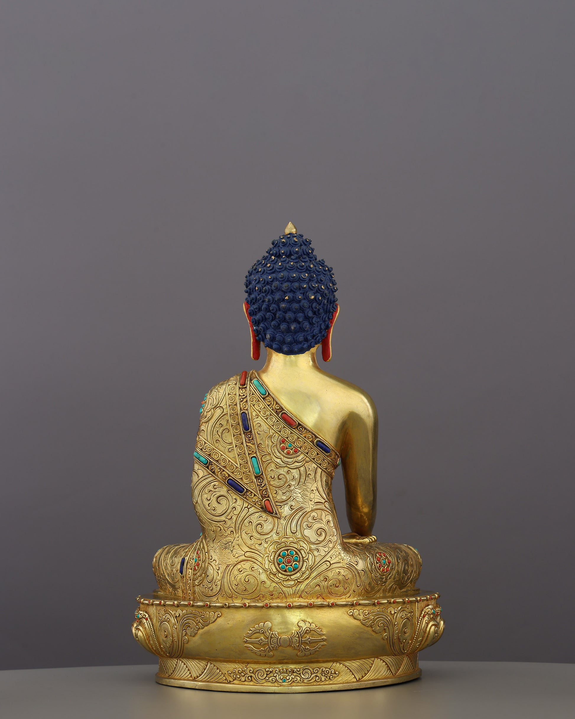 Awakened in Gold | Sakyamuni Buddha Statue That Commands Reverence - Authentic Handcrafted Statue