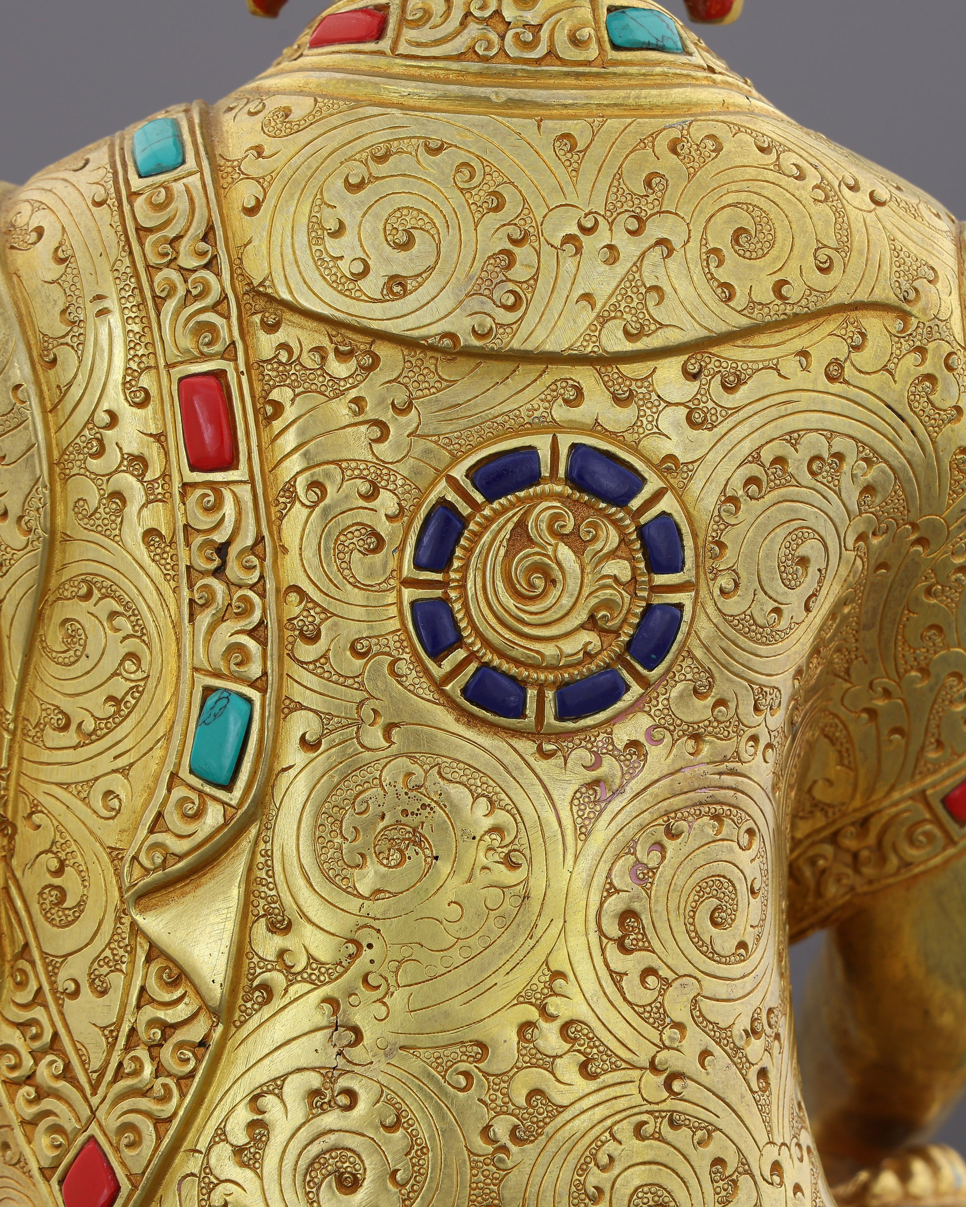 Gilded Silence | Sakyamuni Buddha Statue That Transforms Every Sacred Space - Authentic Handcrafted Statue