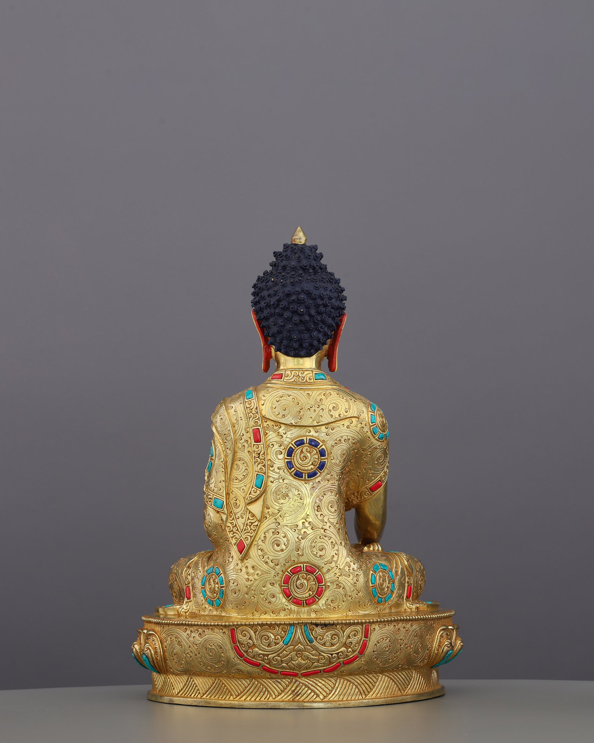 Gilded Silence | Sakyamuni Buddha Statue That Transforms Every Sacred Space - Authentic Handcrafted Statue