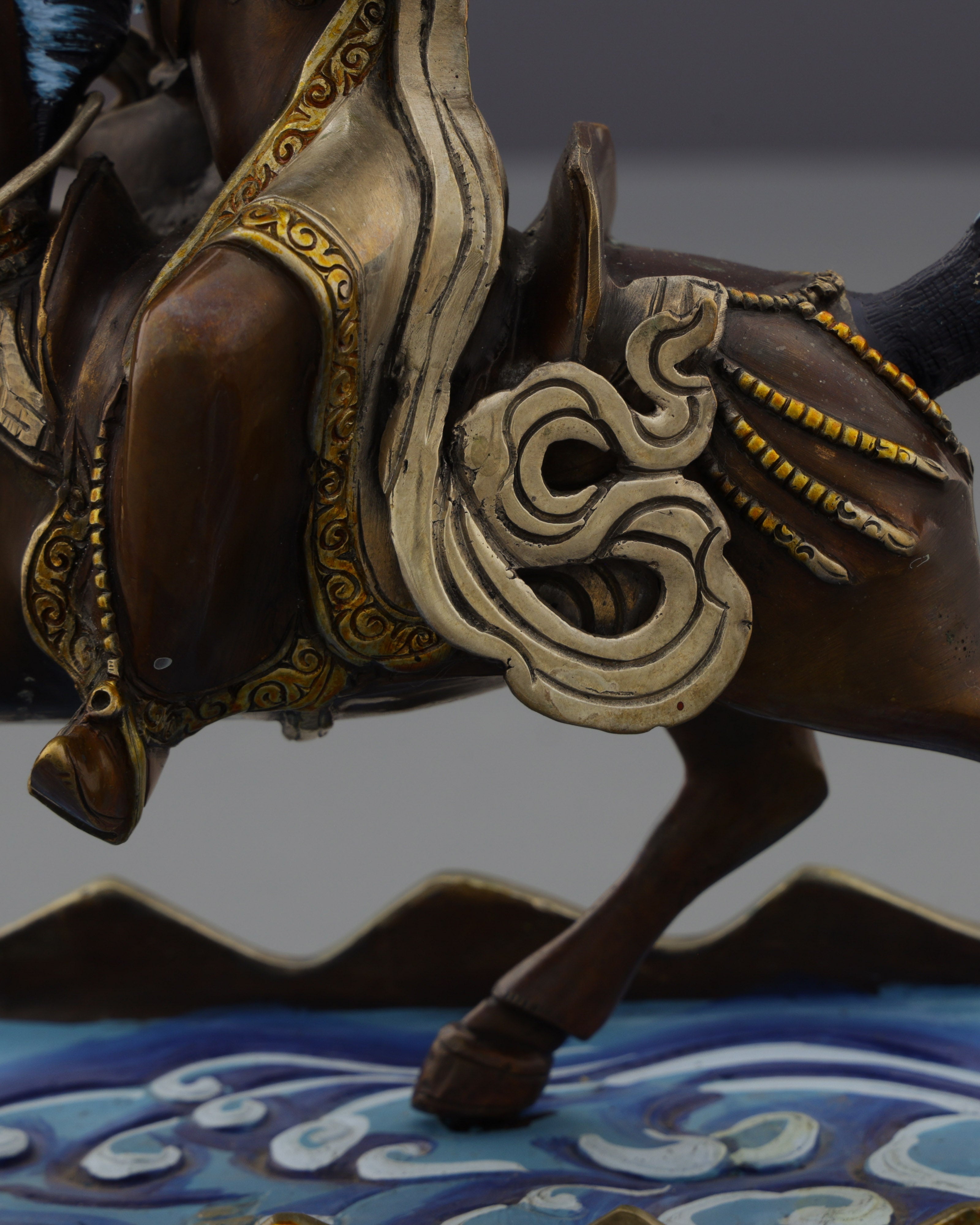 Oxidized Achi Chokyi Drolma Statue | Handcrafted Tibetan Buddhist Dharma Protector