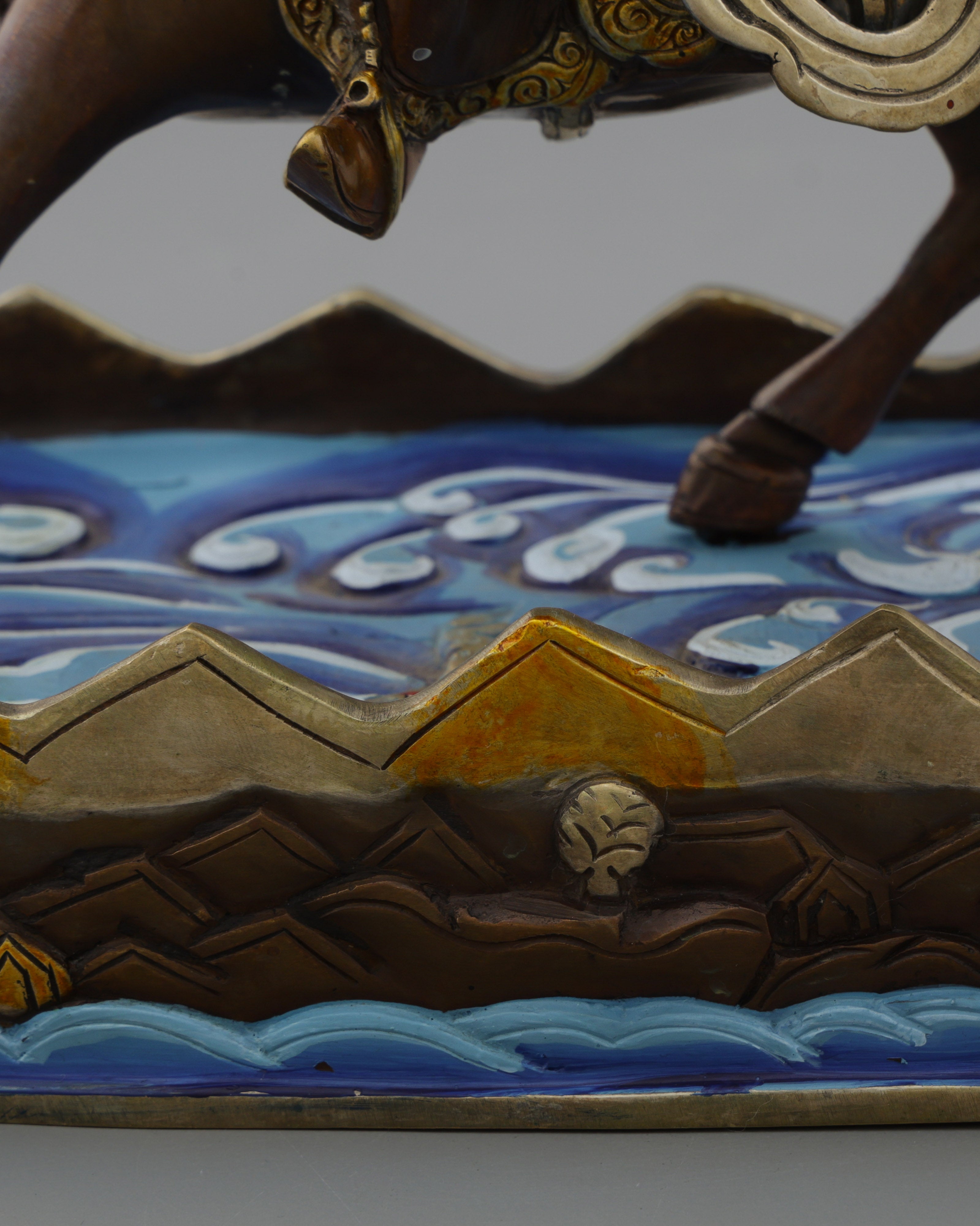 Oxidized Achi Chokyi Drolma Statue | Handcrafted Tibetan Buddhist Dharma Protector