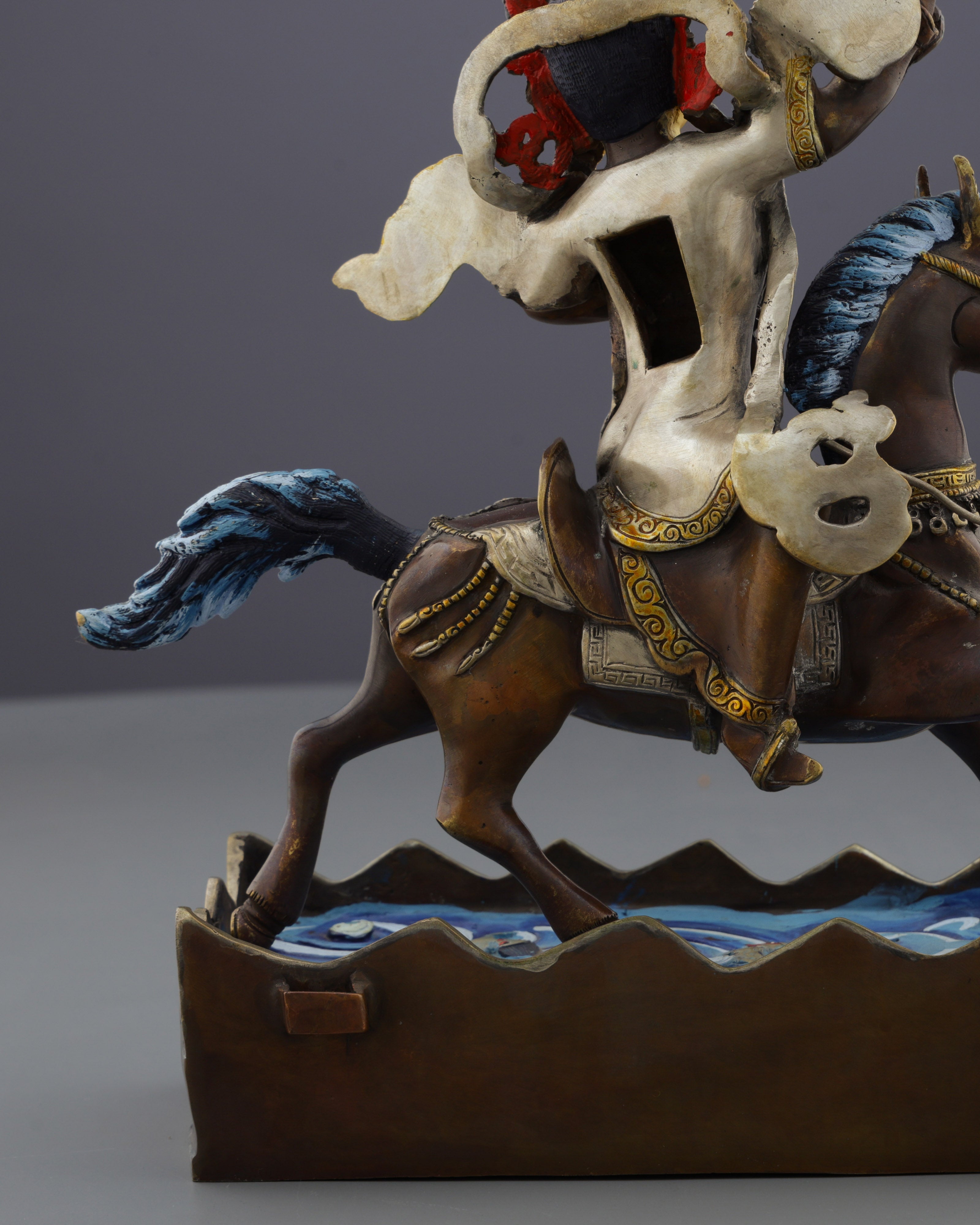 Oxidized Achi Chokyi Drolma Statue | Handcrafted Tibetan Buddhist Dharma Protector