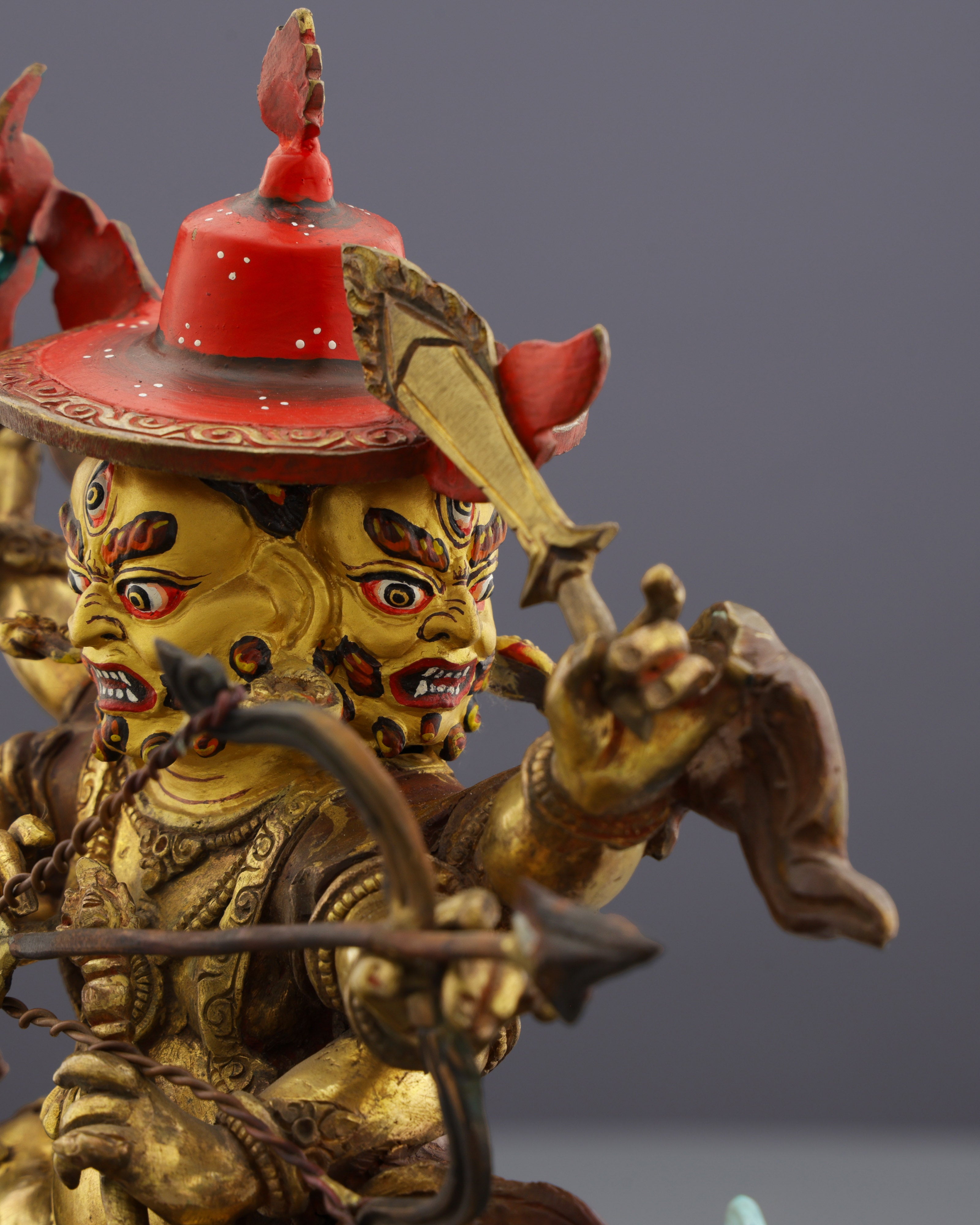 Pehar Gyalpo Statue | Guardian Deity of Tibetan Buddhism