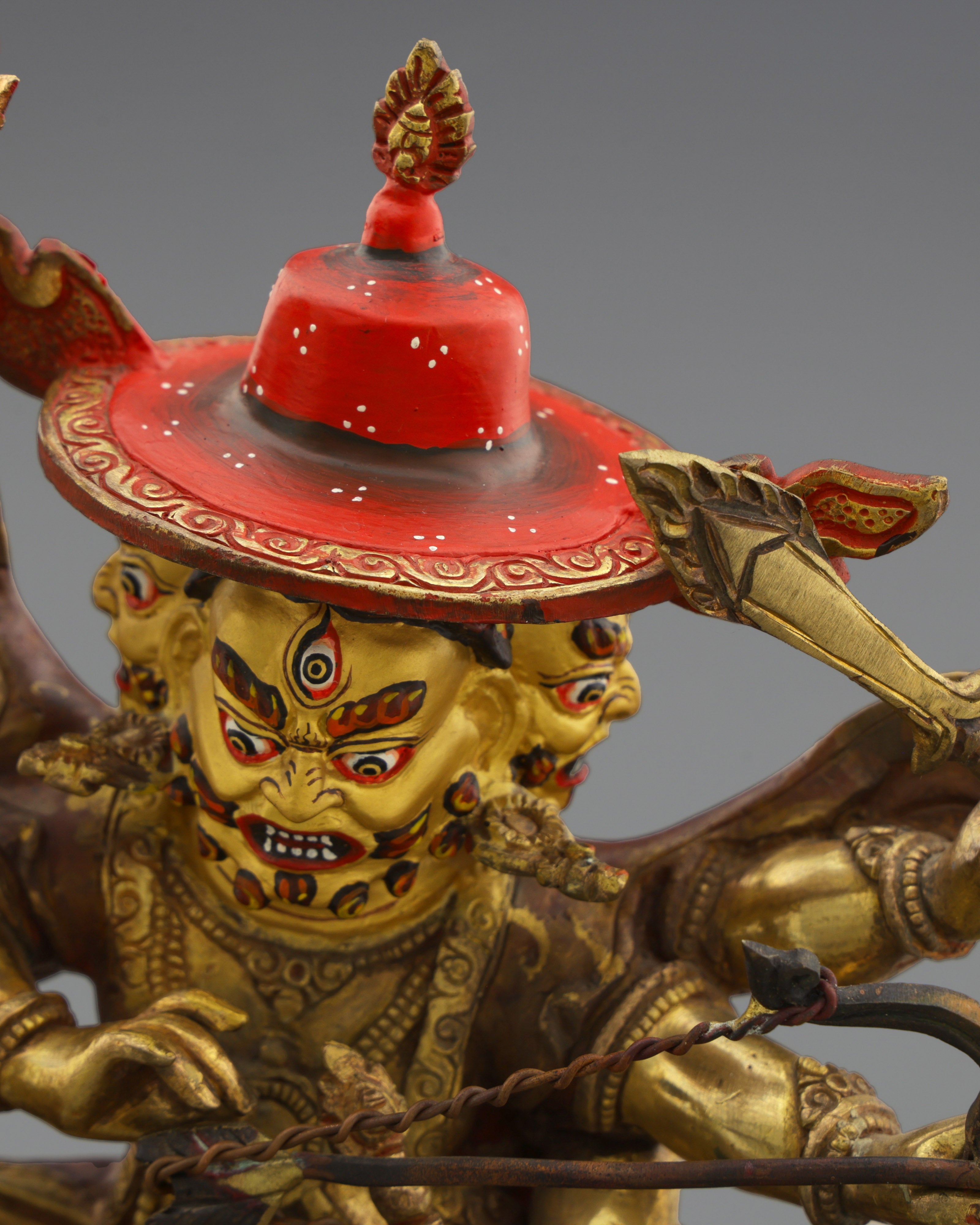 Pehar Gyalpo Statue | Guardian Deity of Tibetan Buddhism