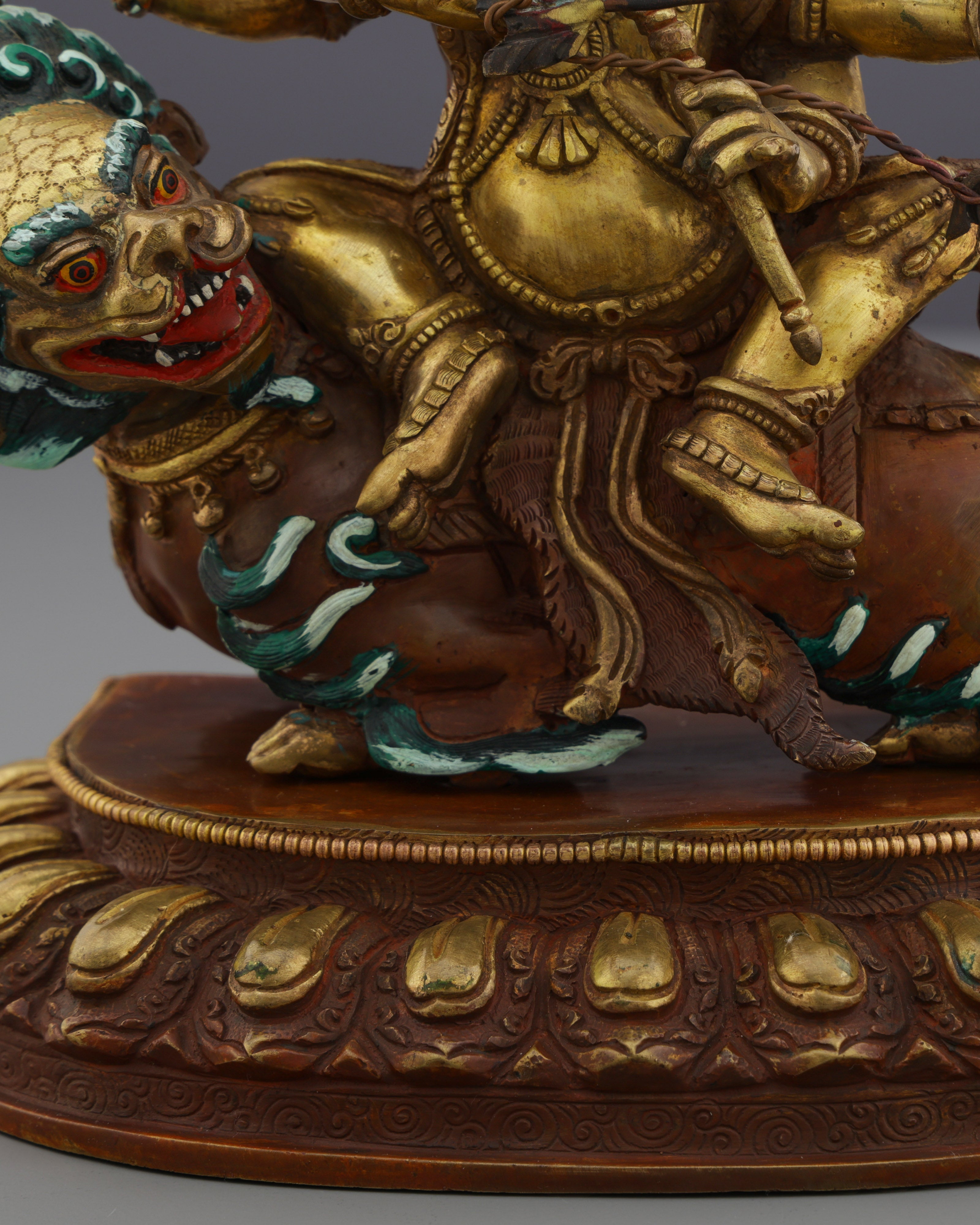 Pehar Gyalpo Statue | Guardian Deity of Tibetan Buddhism