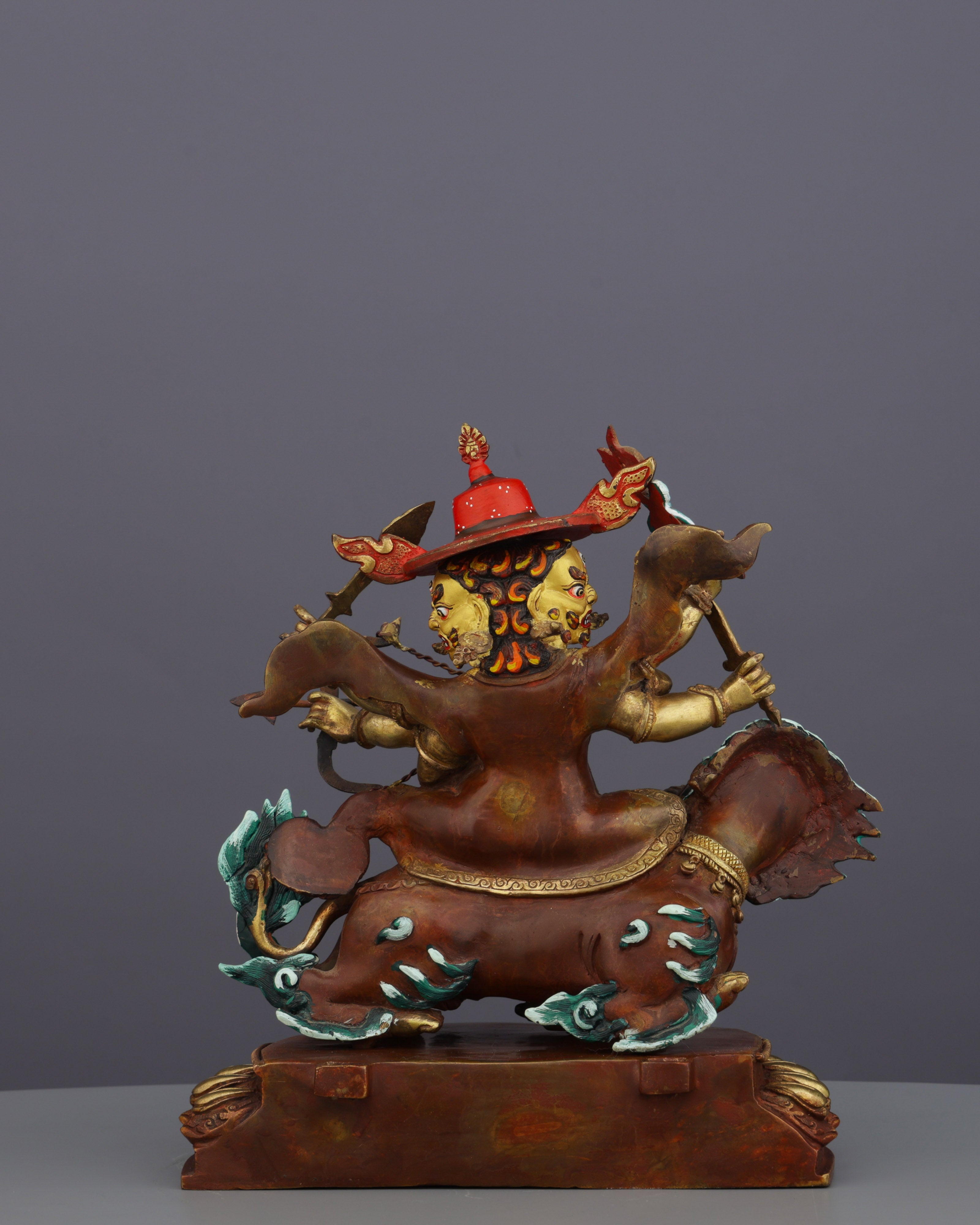 Pehar Gyalpo Statue | Guardian Deity of Tibetan Buddhism