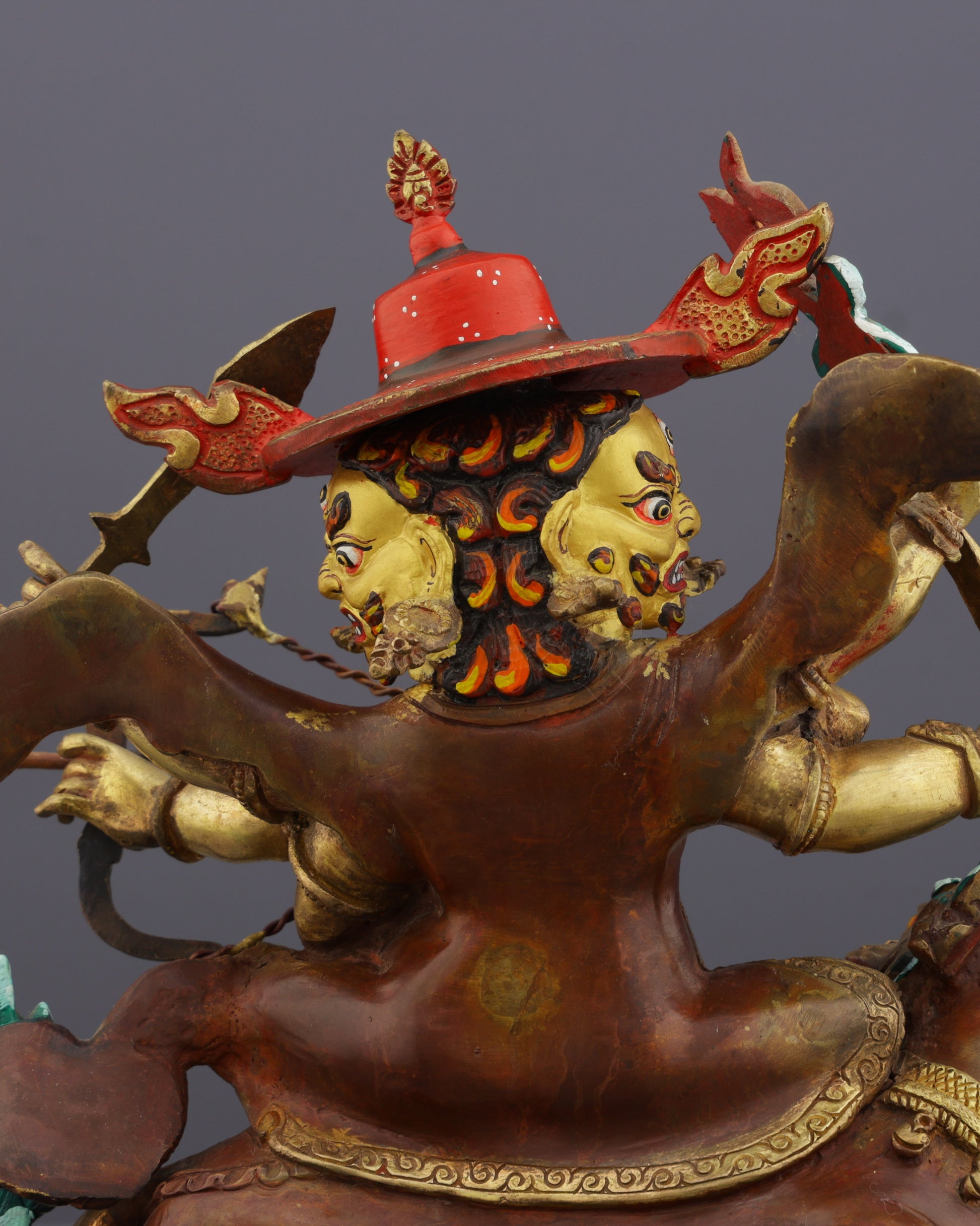 Pehar Gyalpo Statue | Guardian Deity of Tibetan Buddhism - Authentic Handcrafted Statue