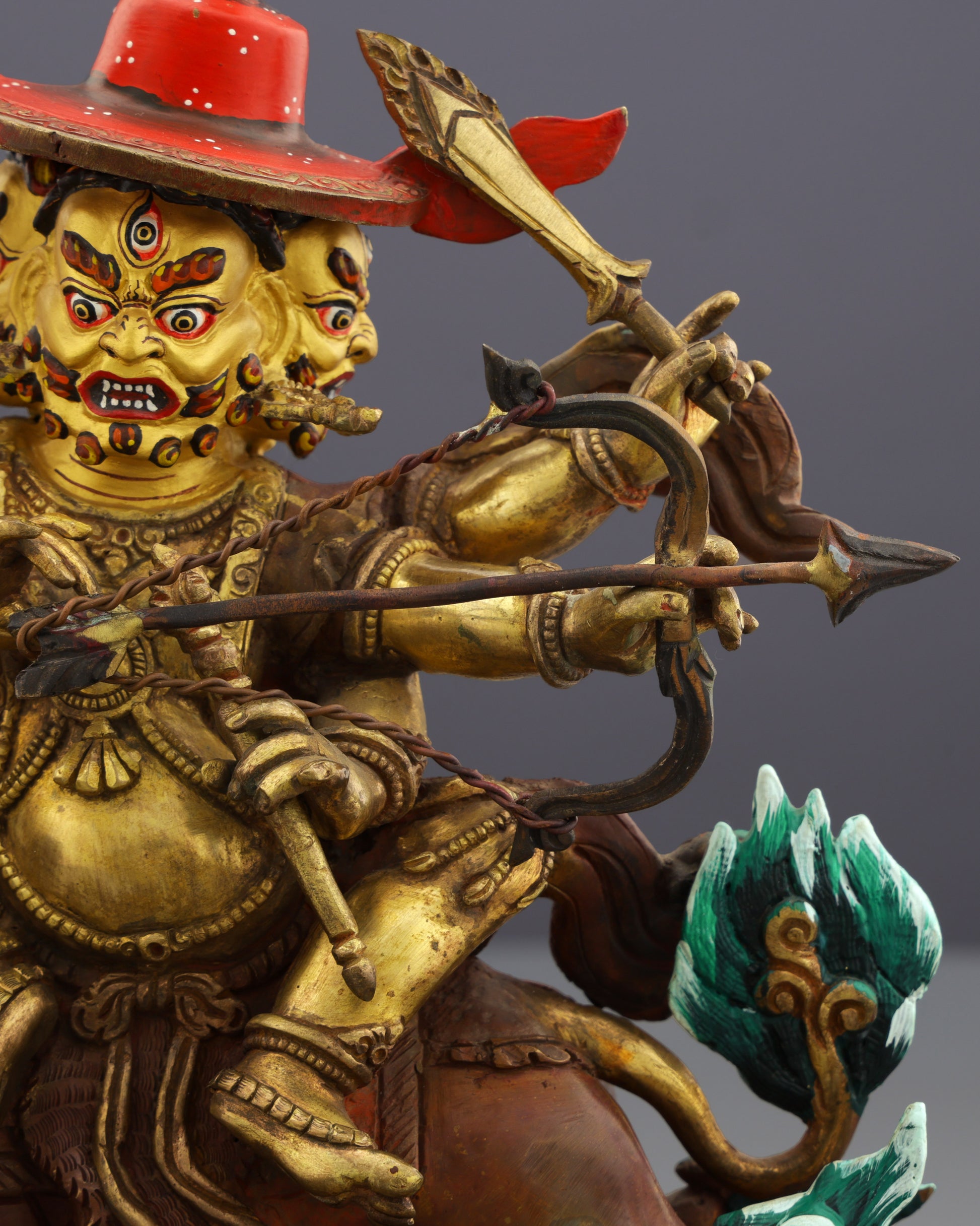 Pehar Gyalpo Statue | Guardian Deity of Tibetan Buddhism - Authentic Handcrafted Statue
