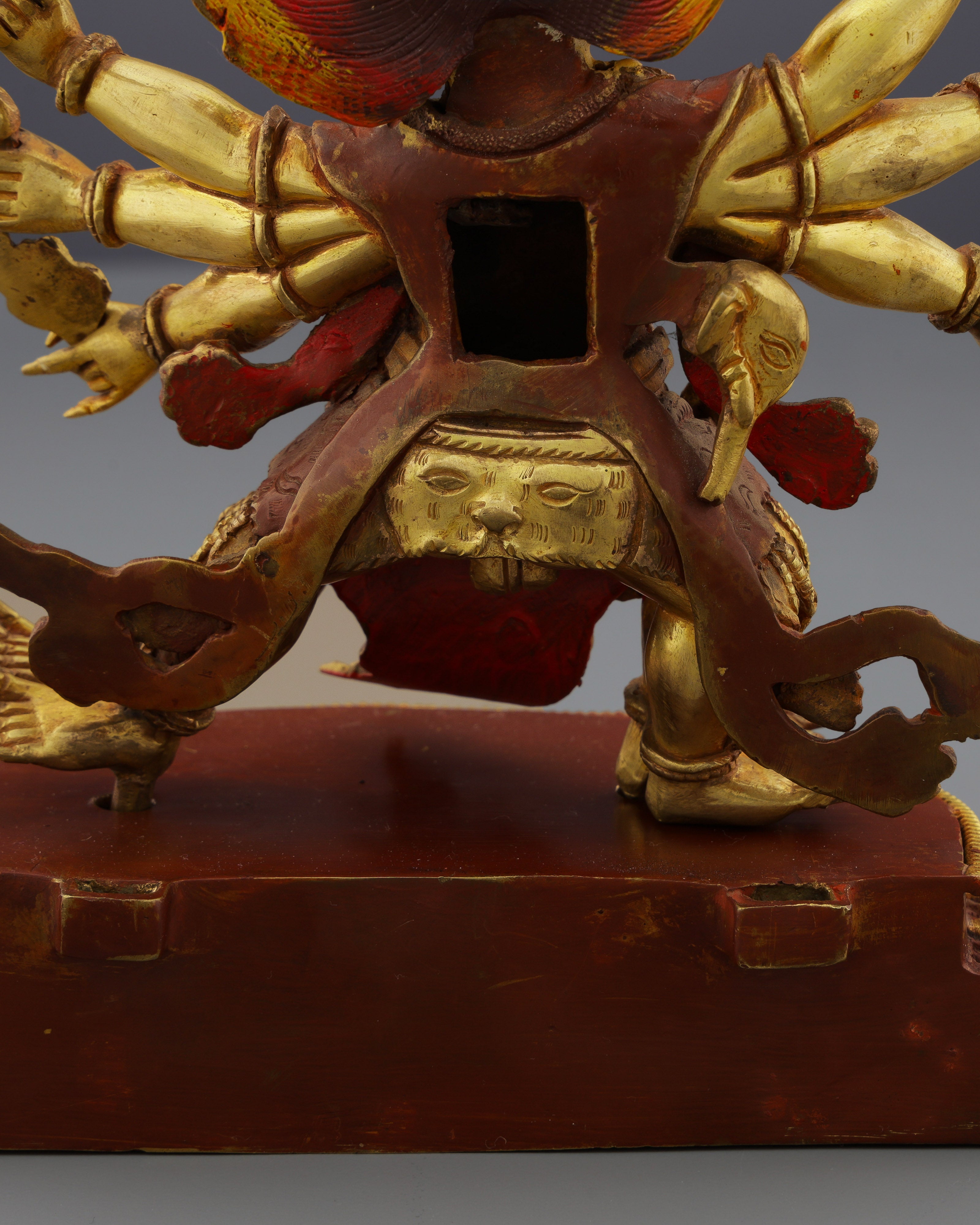 Six Armed Yamantaka Statue | Conqueror of Death and Darkness