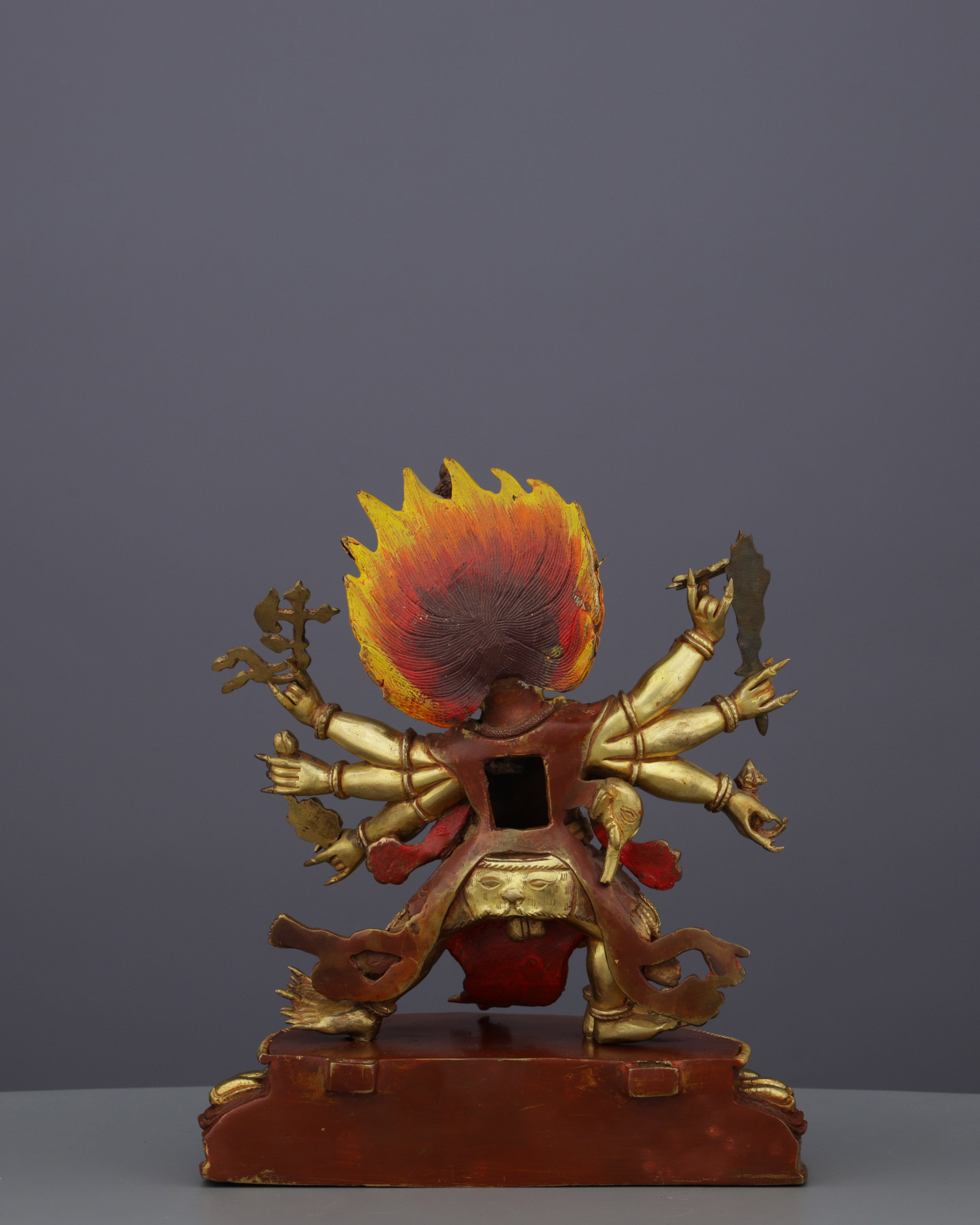 Six Armed Yamantaka Statue | Conqueror of Death and Darkness
