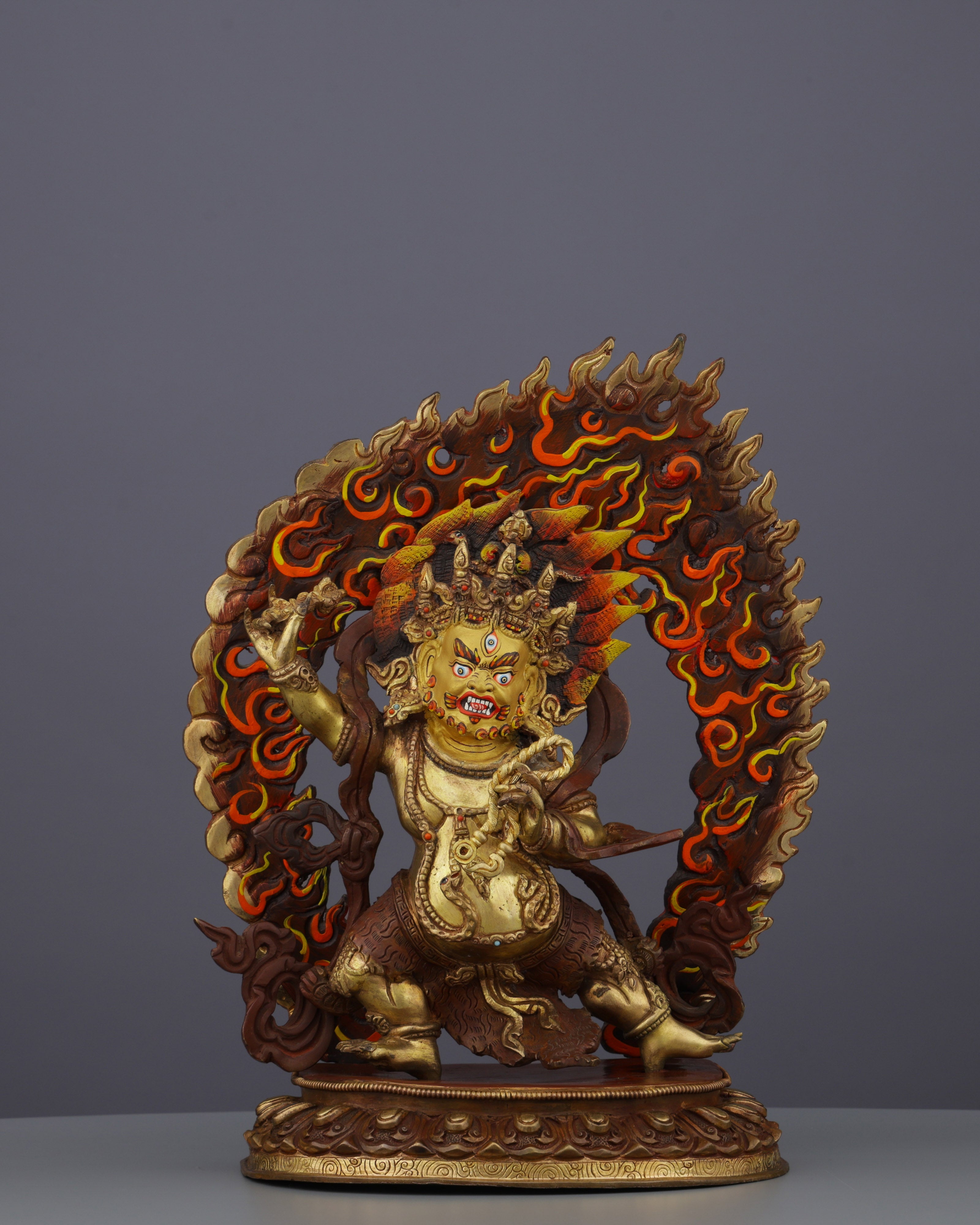 Vajrapani Statue | The Thunderbolt Bearer of Buddhist Protection