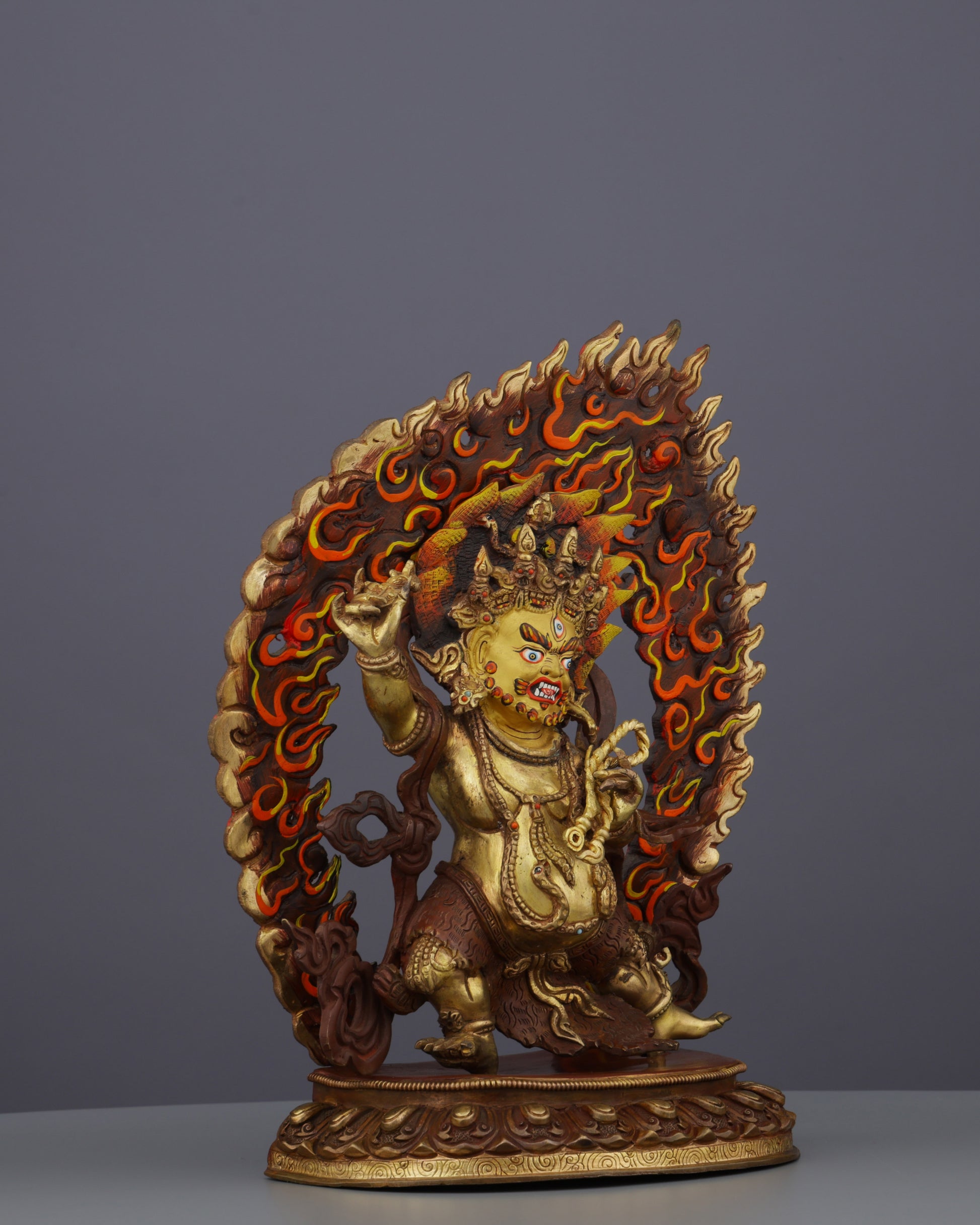 Vajrapani Statue | The Thunderbolt Bearer of Buddhist Protection - Authentic Handcrafted Statue