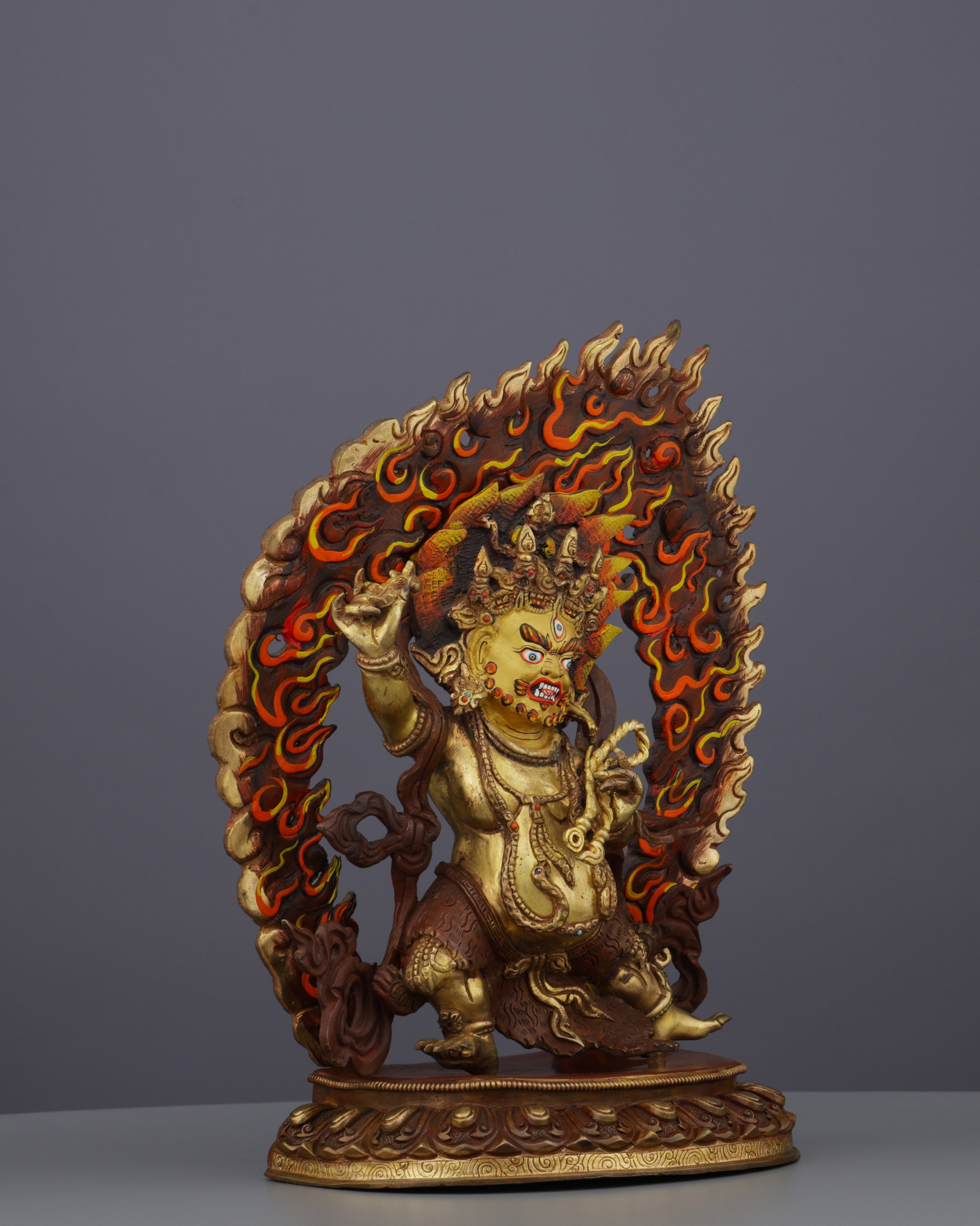 Vajrapani Statue | The Thunderbolt Bearer of Buddhist Protection