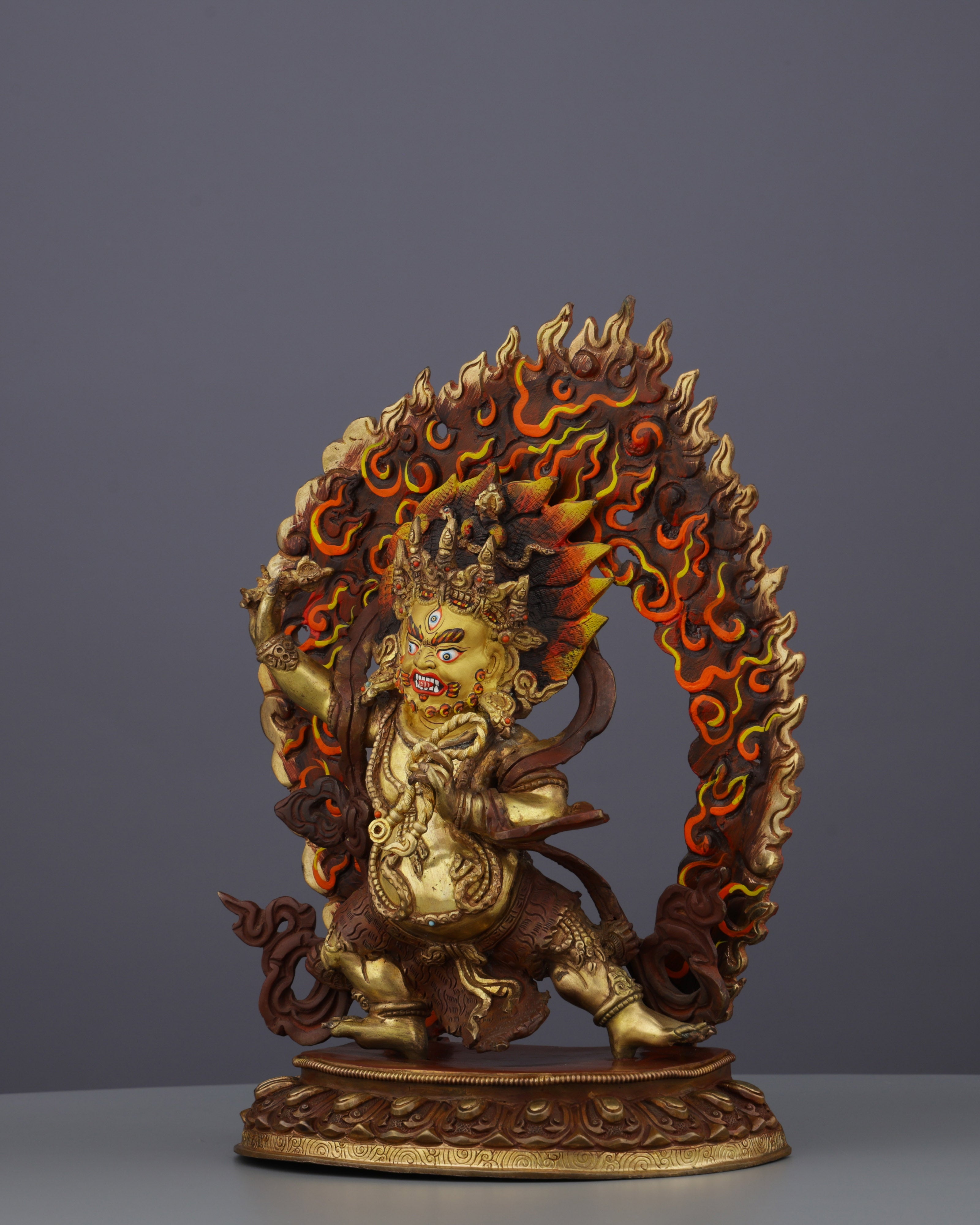 Vajrapani Statue | The Thunderbolt Bearer of Buddhist Protection