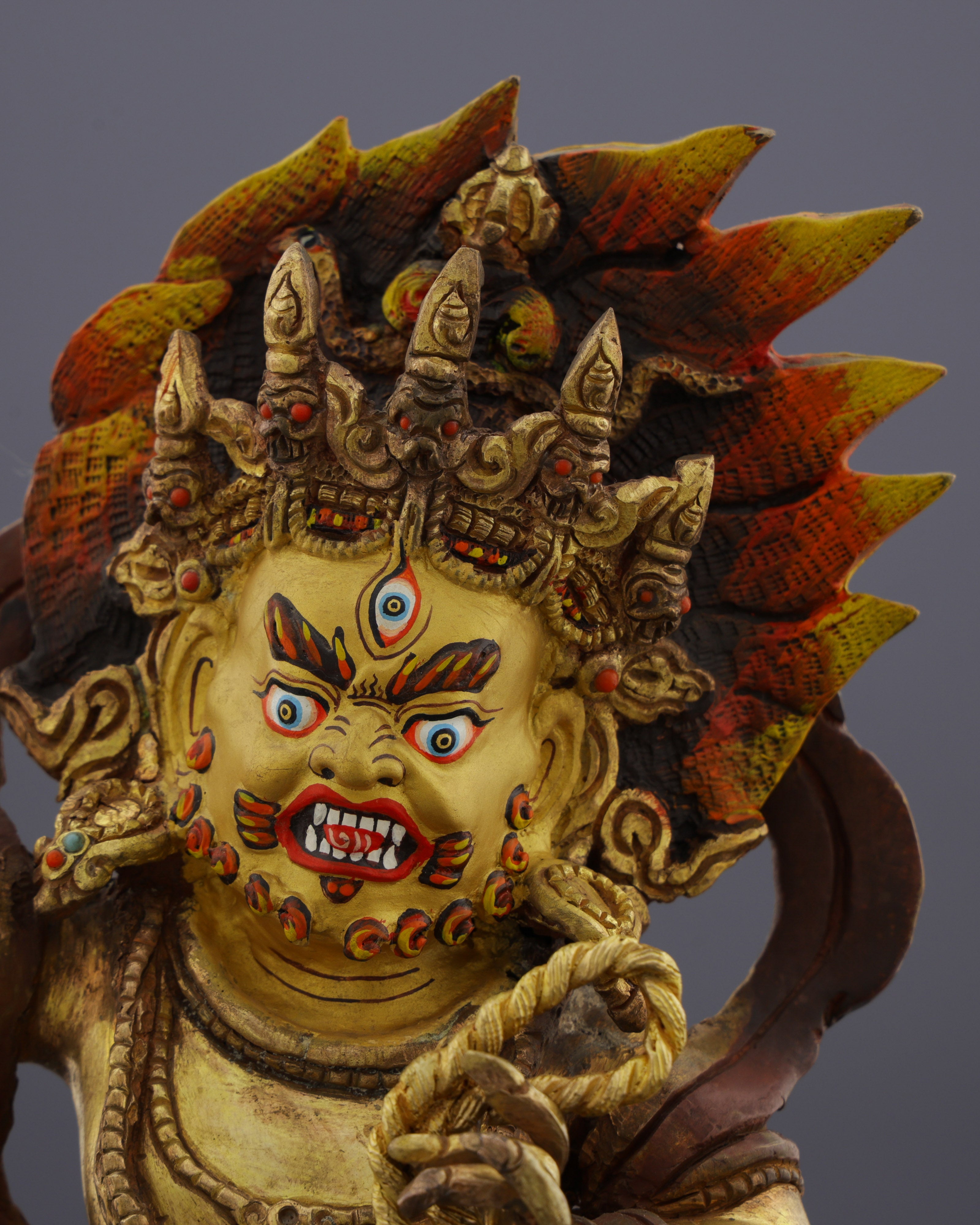Vajrapani Statue | The Thunderbolt Bearer of Buddhist Protection