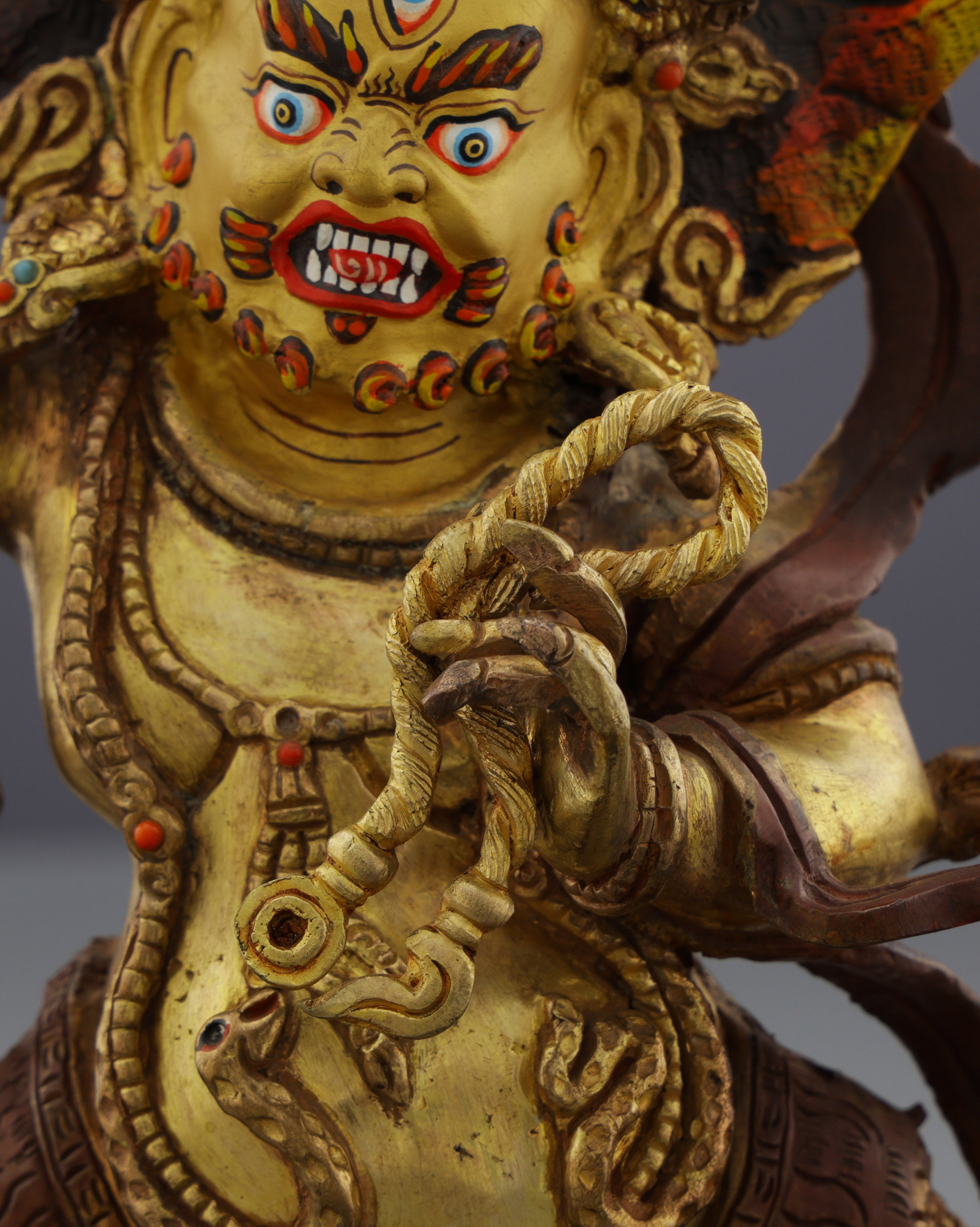 Vajrapani Statue | The Thunderbolt Bearer of Buddhist Protection