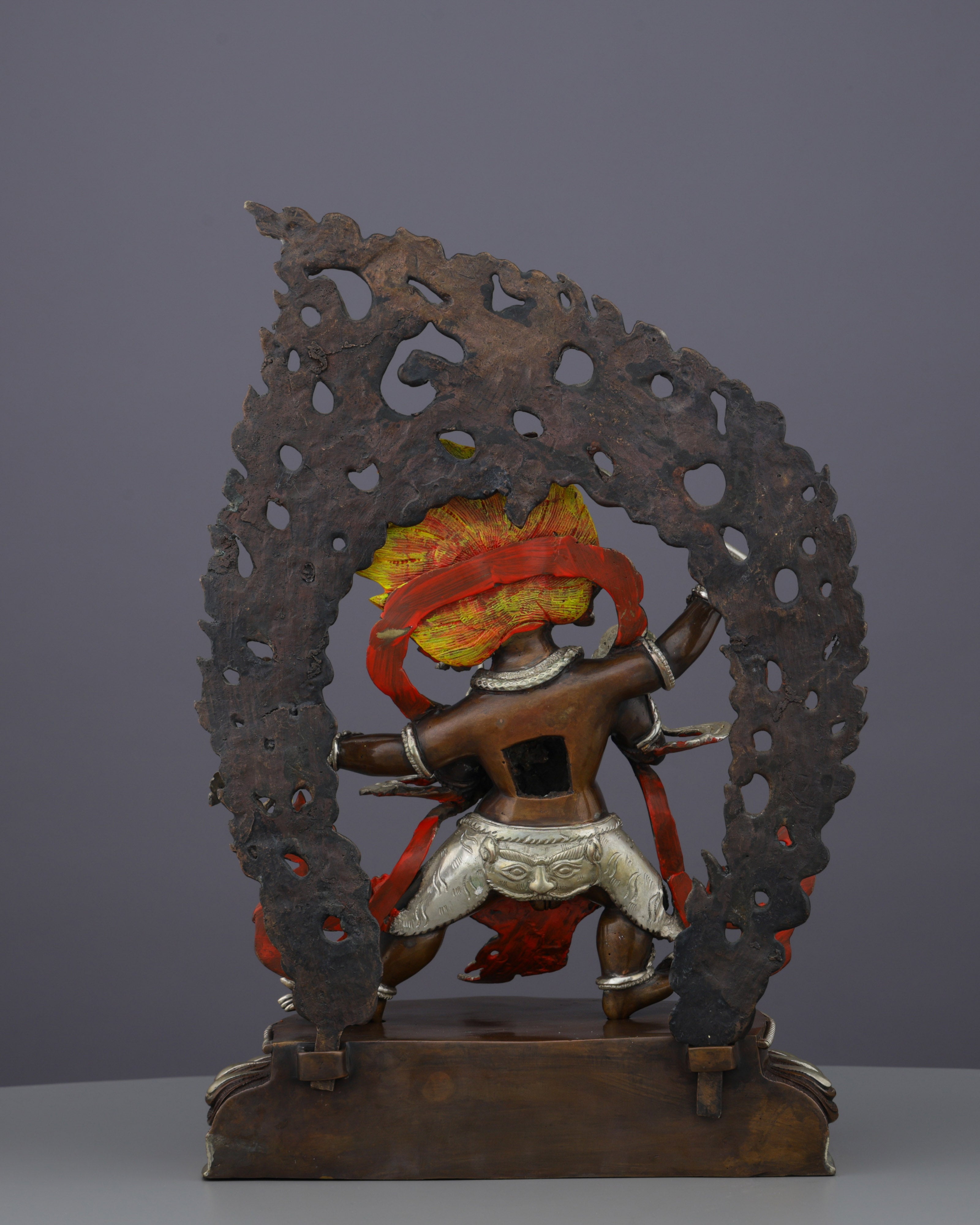 Four Armed Mahakala Statue | The Supreme Protector of Dharma
