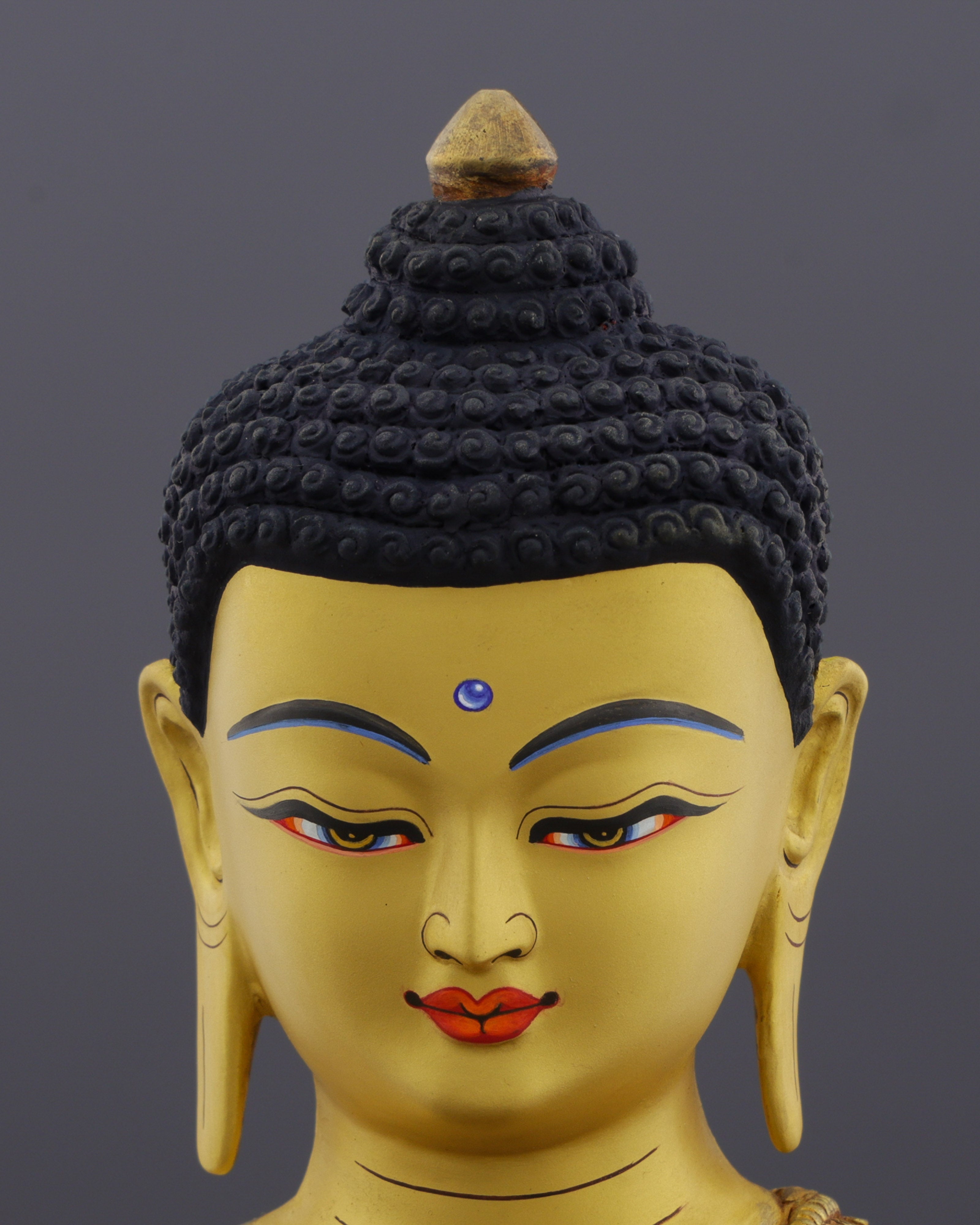 Handcrafted Sakyamuni Buddha Statue | A Masterpiece of Nepalese Artistry