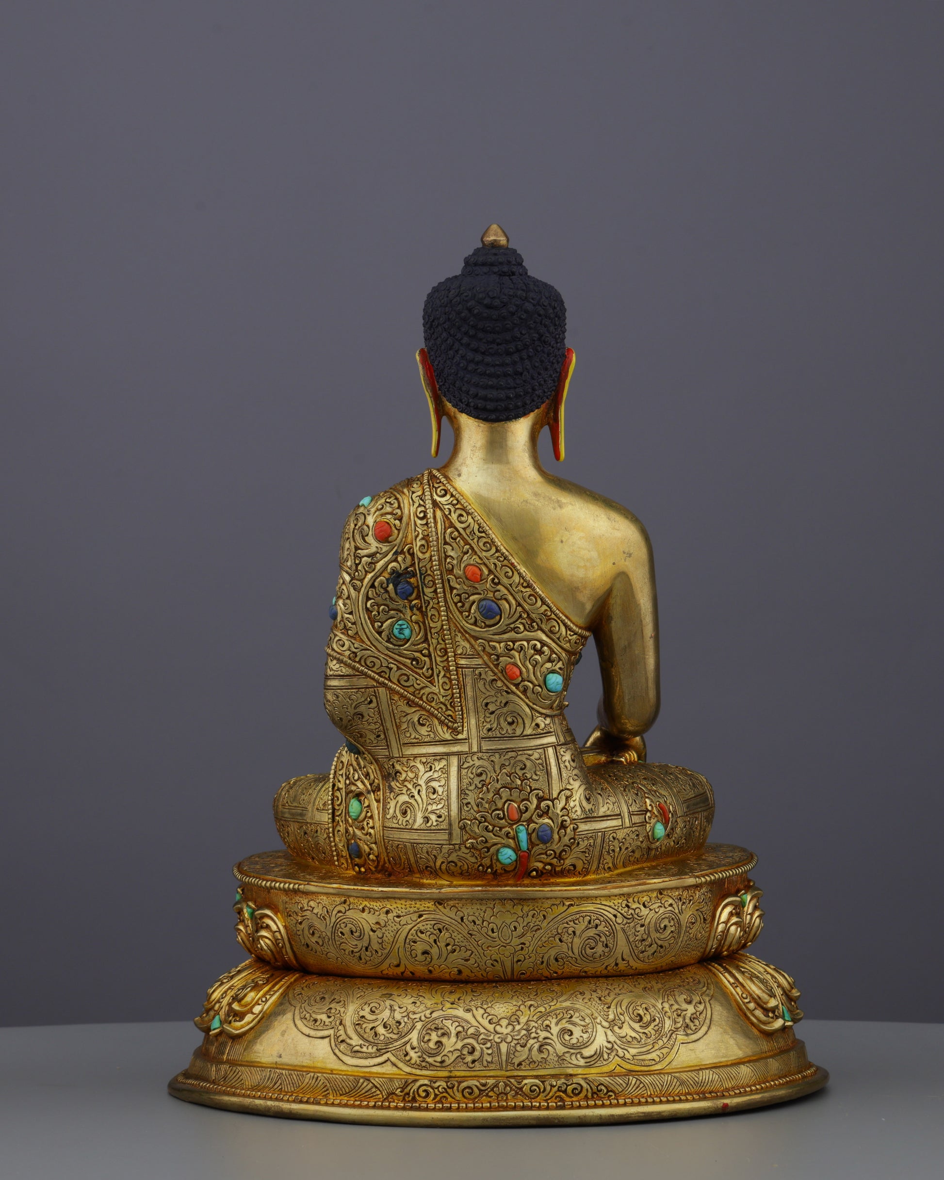 Handcrafted Sakyamuni Buddha Statue | A Masterpiece of Nepalese Artistry - Authentic Handcrafted Statue