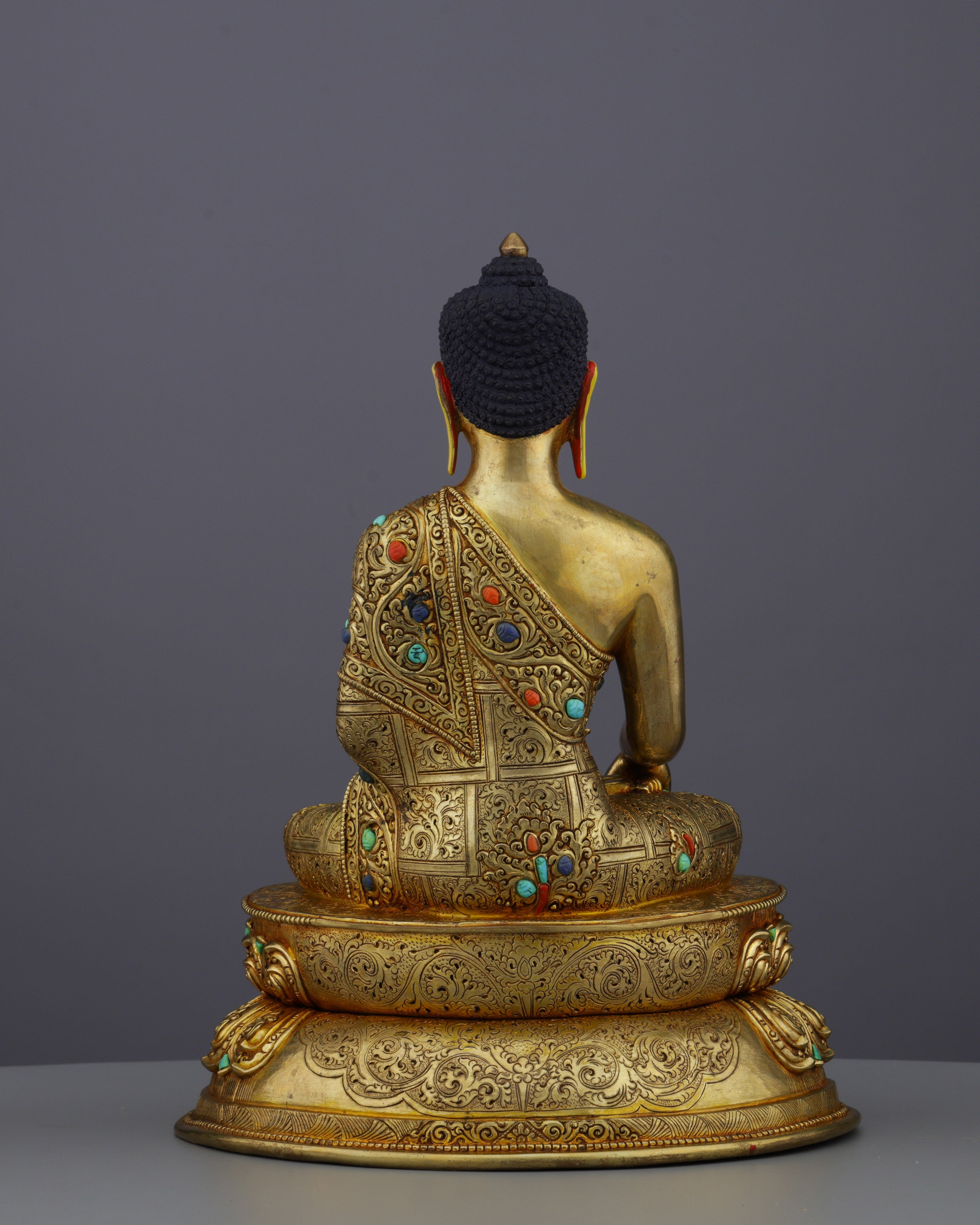 Handcrafted Sakyamuni Buddha Statue | A Masterpiece of Nepalese Artistry