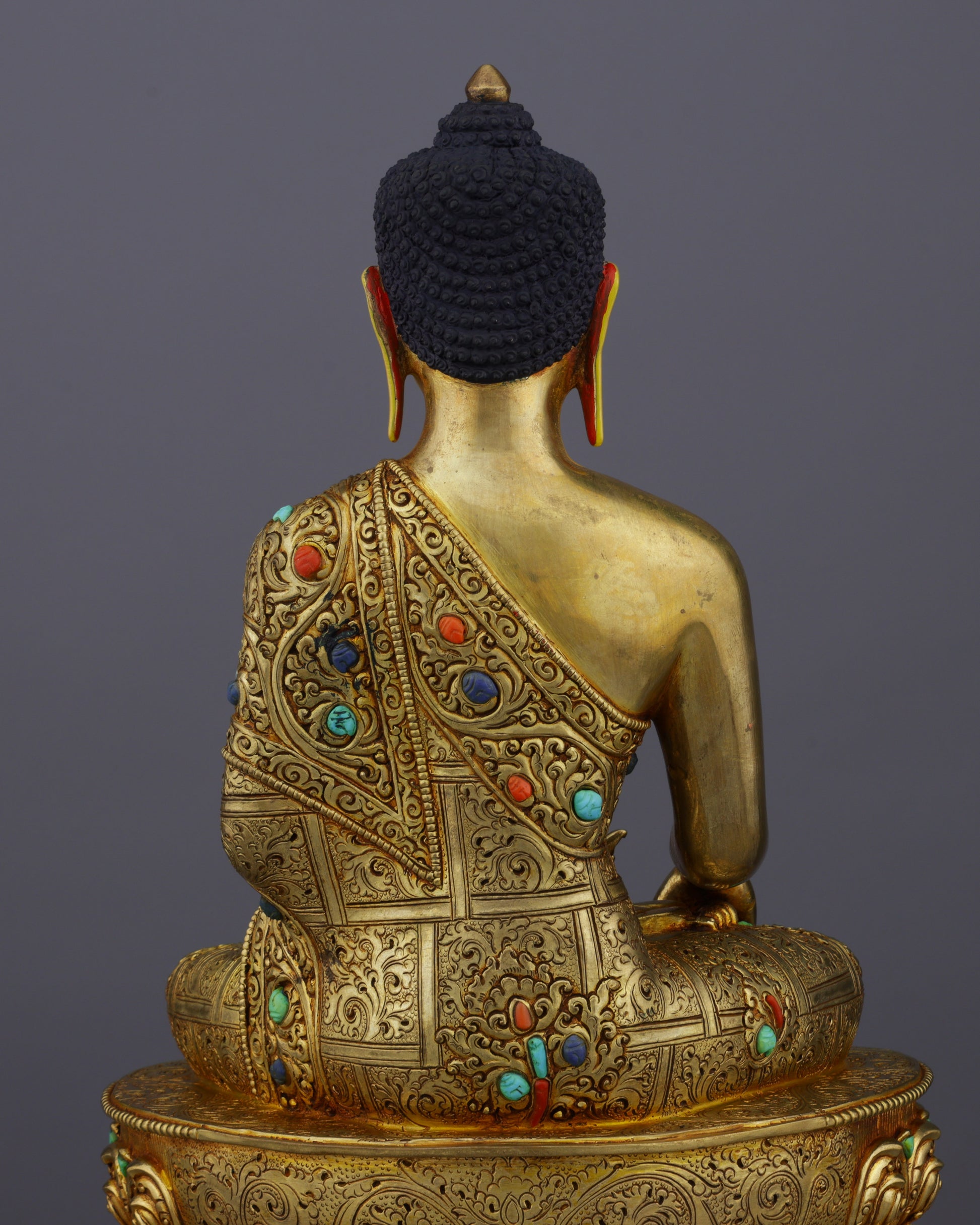 Handcrafted Sakyamuni Buddha Statue | A Masterpiece of Nepalese Artistry - Authentic Handcrafted Statue