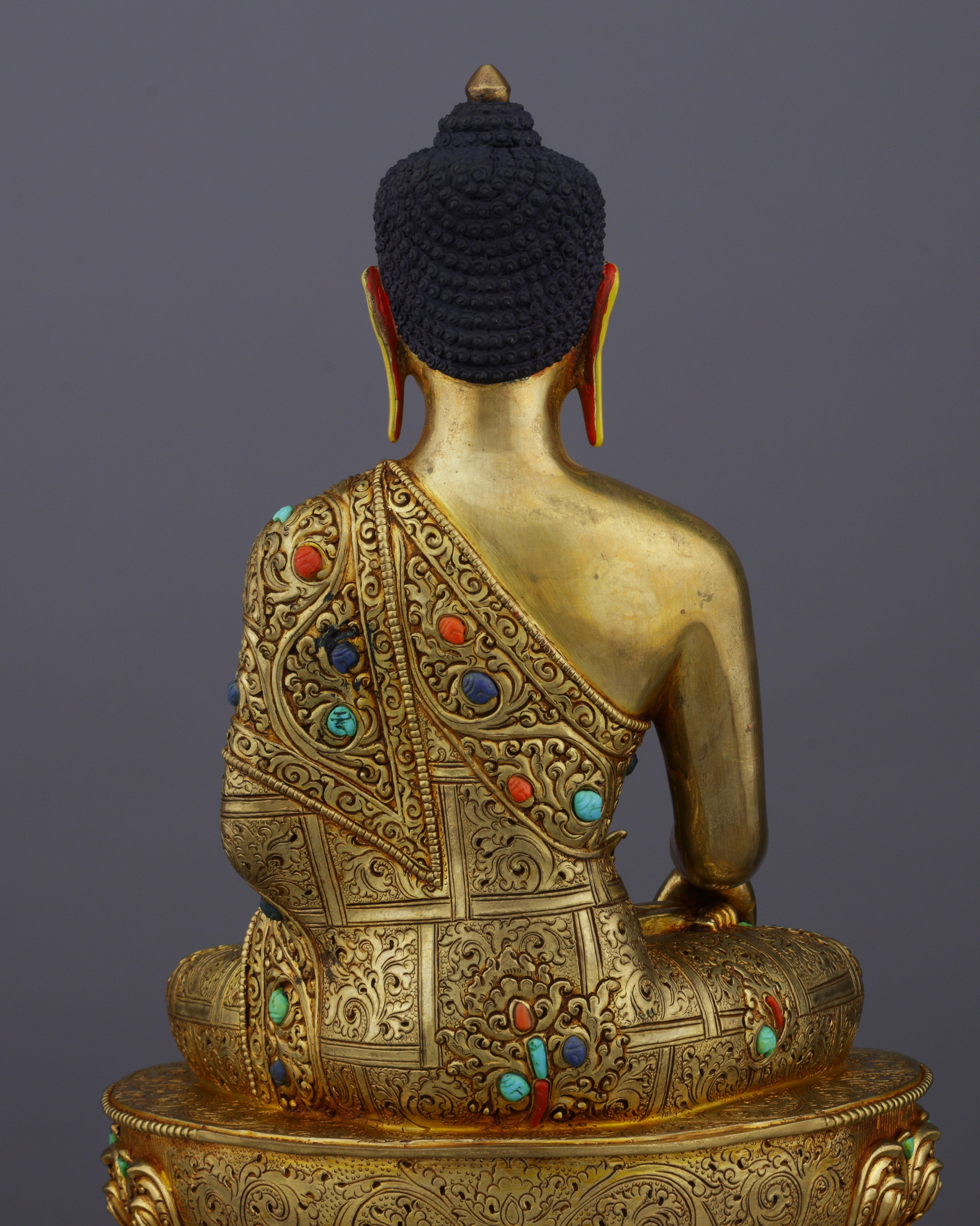 Handcrafted Sakyamuni Buddha Statue | A Masterpiece of Nepalese Artistry