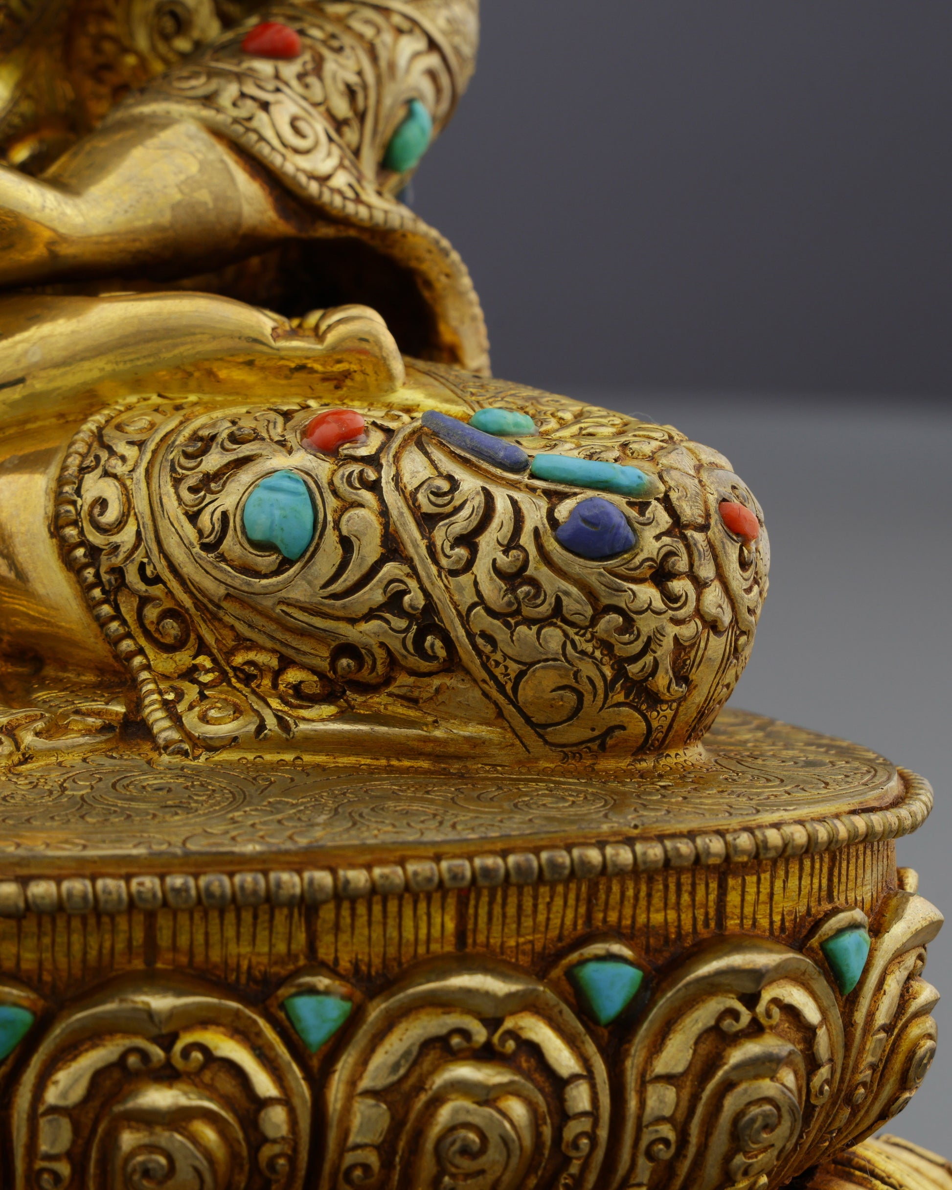 Handcrafted Sakyamuni Buddha Statue | A Masterpiece of Nepalese Artistry - Authentic Handcrafted Statue