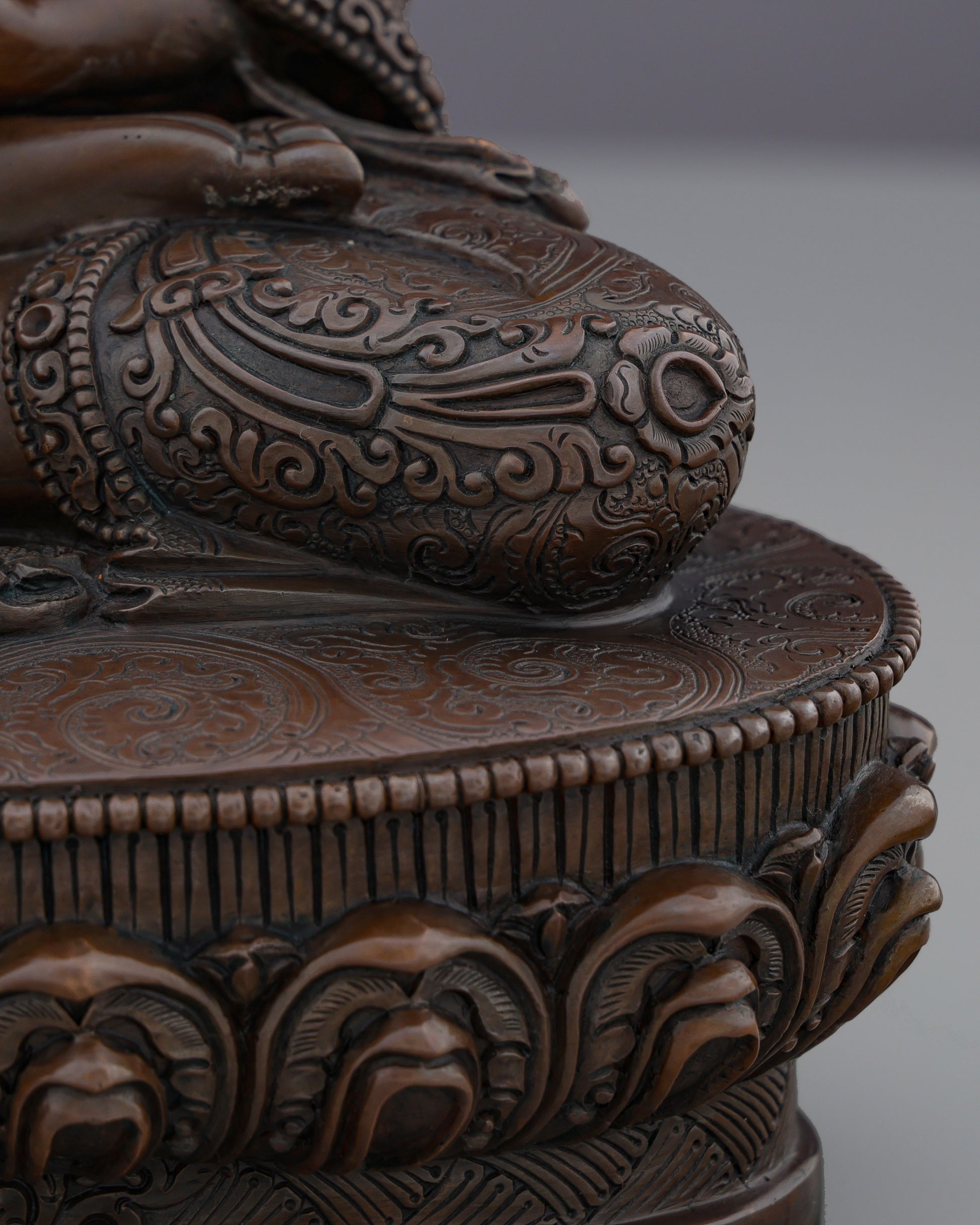 Oxidized Sakyamuni Buddha | Timeless Elegance in Nepalese Bronze Artistry - Authentic Handcrafted Statue