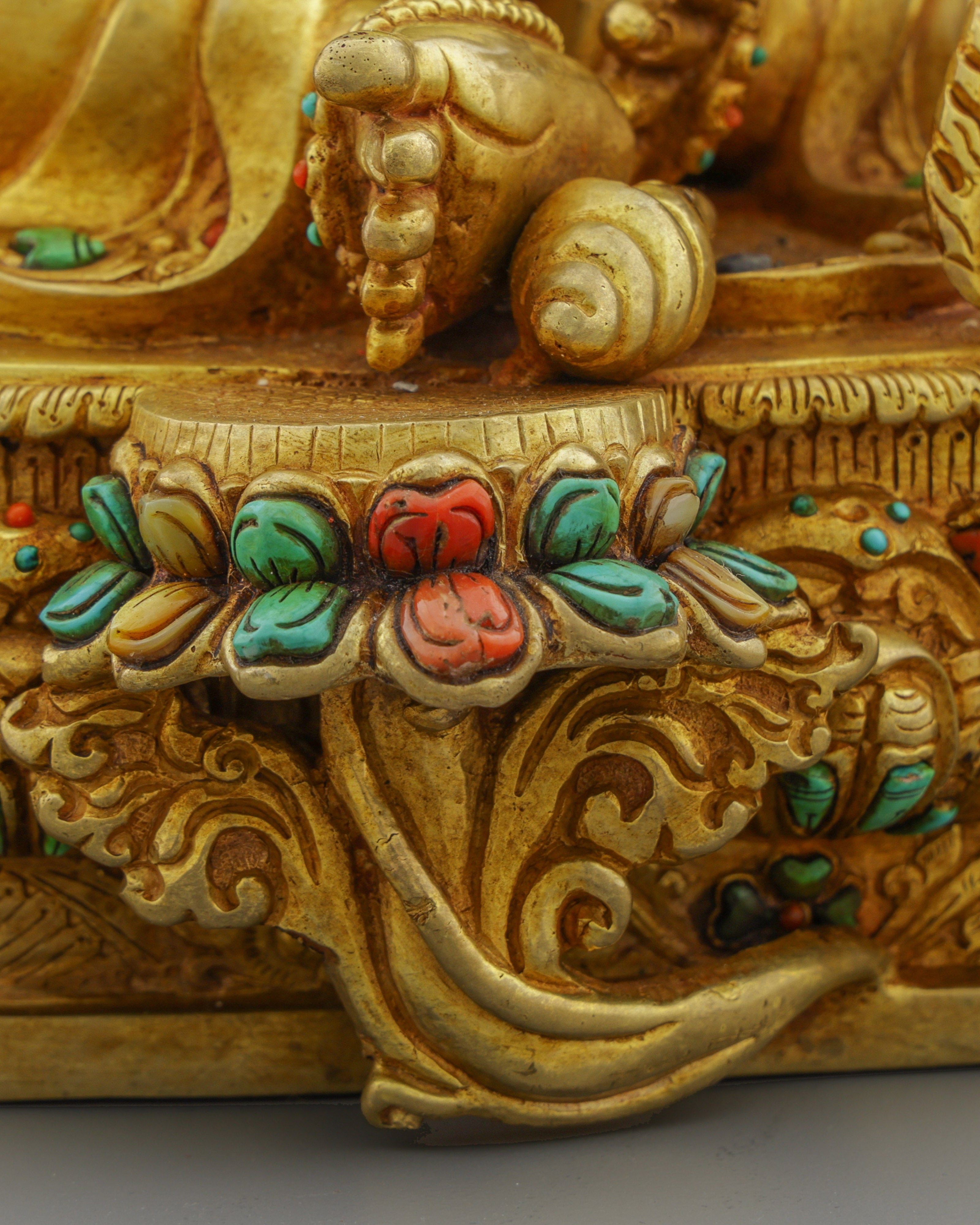 Prosperity Unleashed | Magnificent Nepalese Dzambhala Statue - Guardian of Wealth and Abundance