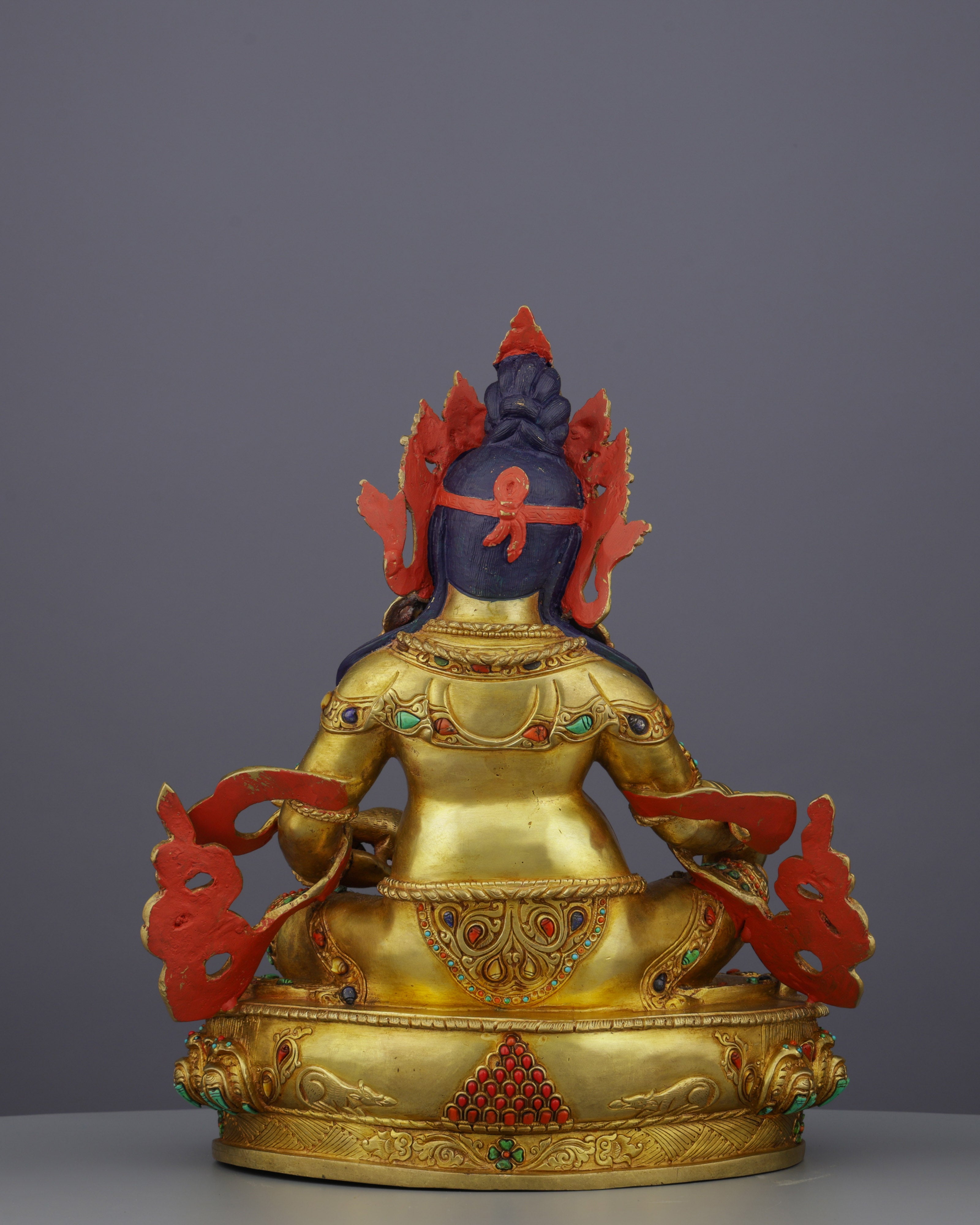 Prosperity Unleashed | Magnificent Nepalese Dzambhala Statue - Guardian of Wealth and Abundance